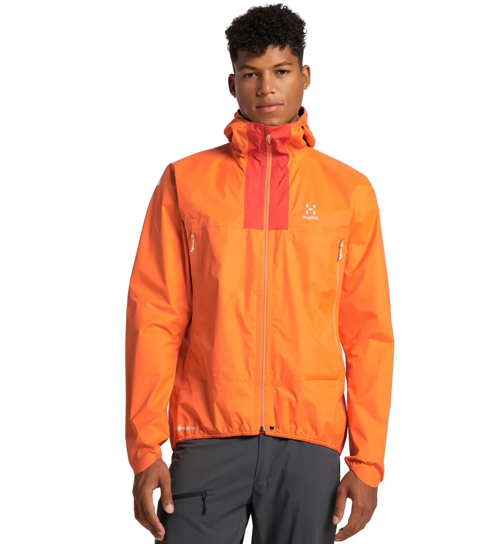Hot Haglöfs L.I.M GTX Jacket Men Flame Orange/Habanero
