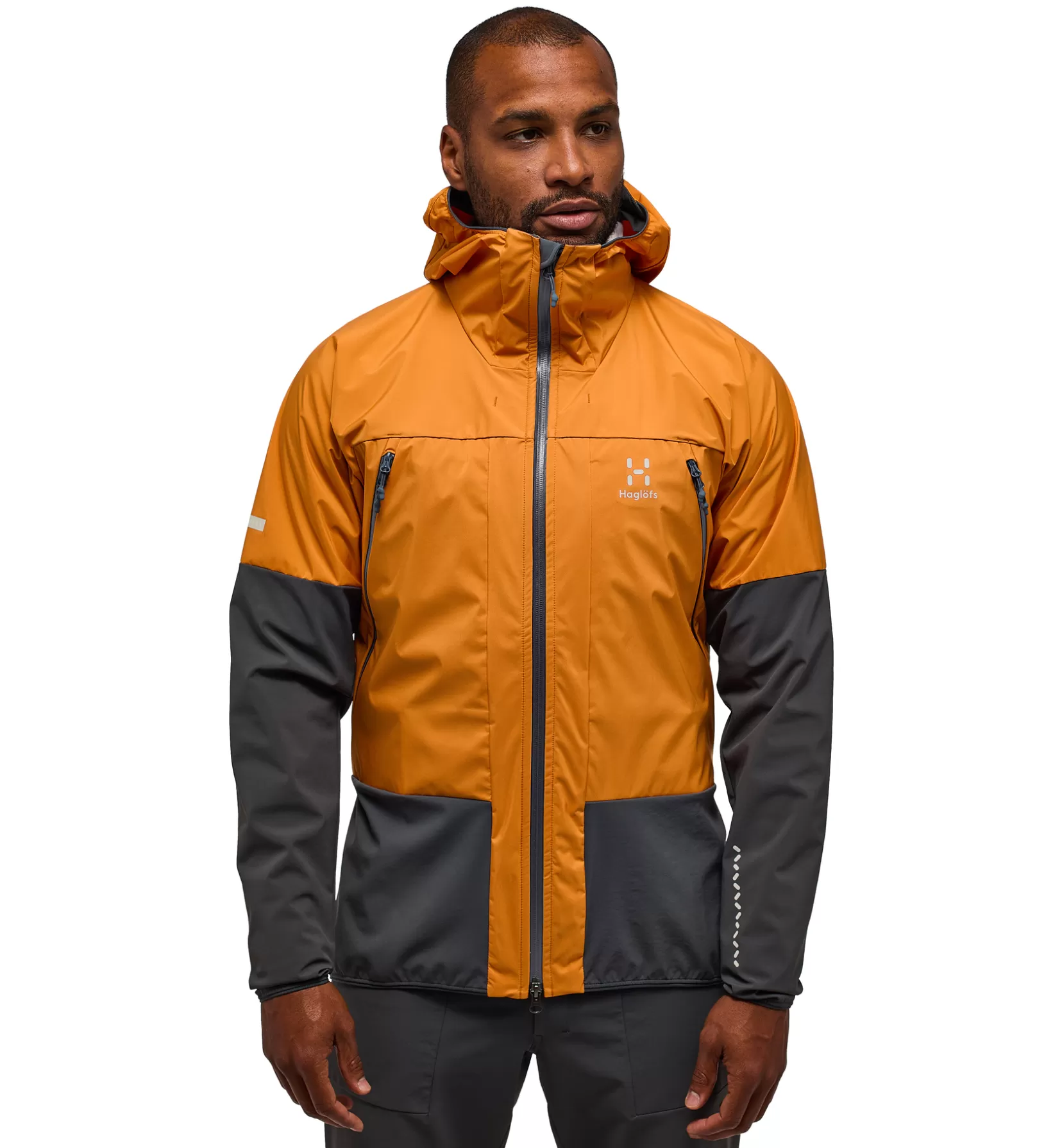Cheap Haglöfs L.I.M Hybrid Touring Hood Men Desert Yellow/Magnetite