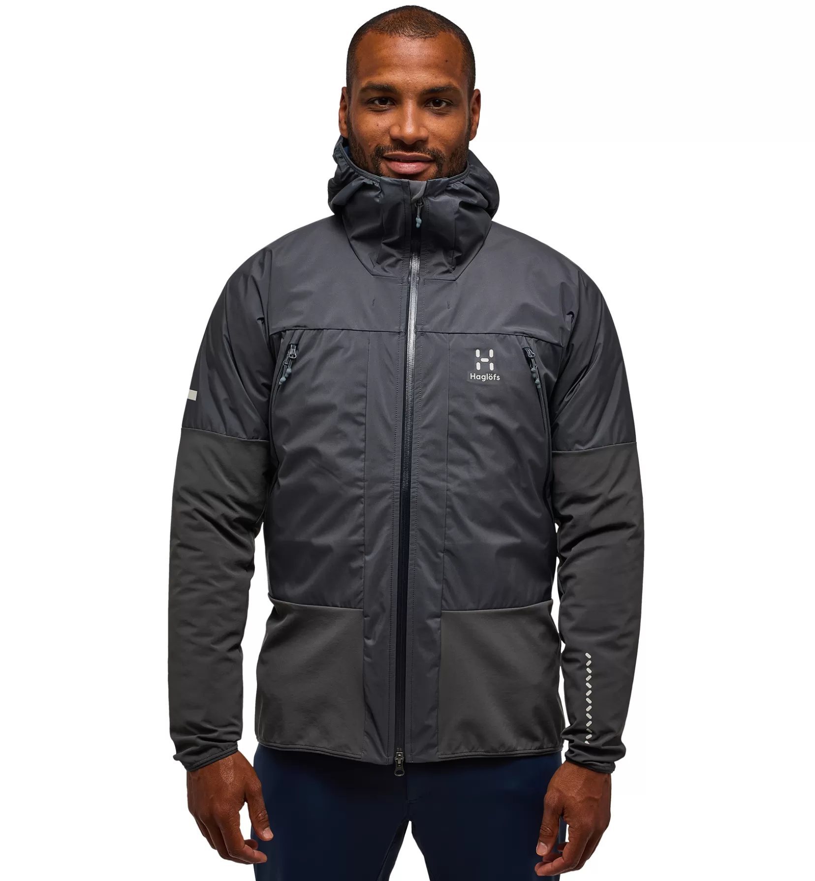 Best Sale Haglöfs L.I.M Hybrid Touring Hood Men Magnetite