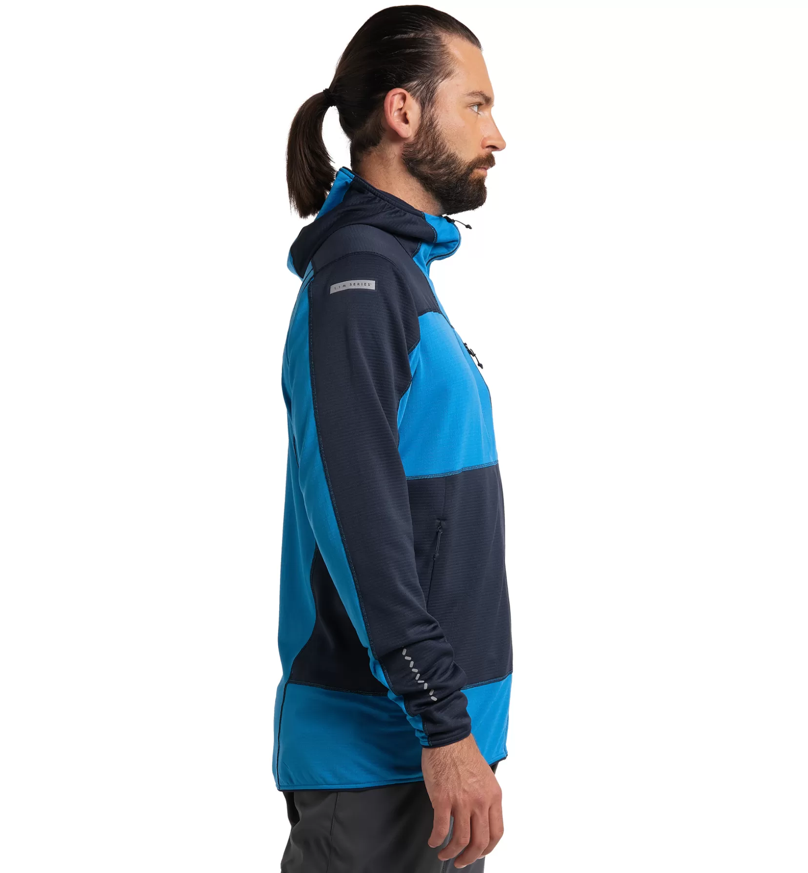 Store Haglöfs L.I.M Mid Fast Hood Men Tarn blue/Nordic blue