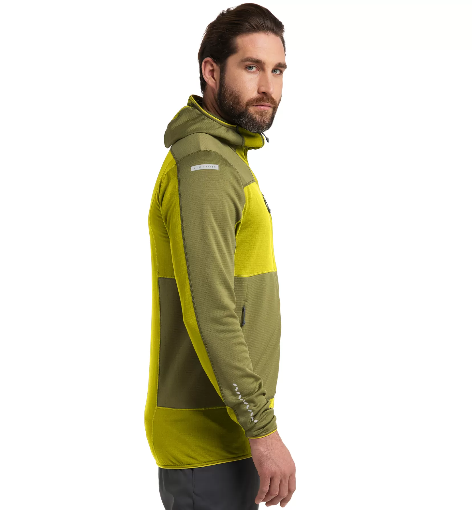 Online Haglöfs L.I.M Mid Fast Hood Men Olive Green/Aurora
