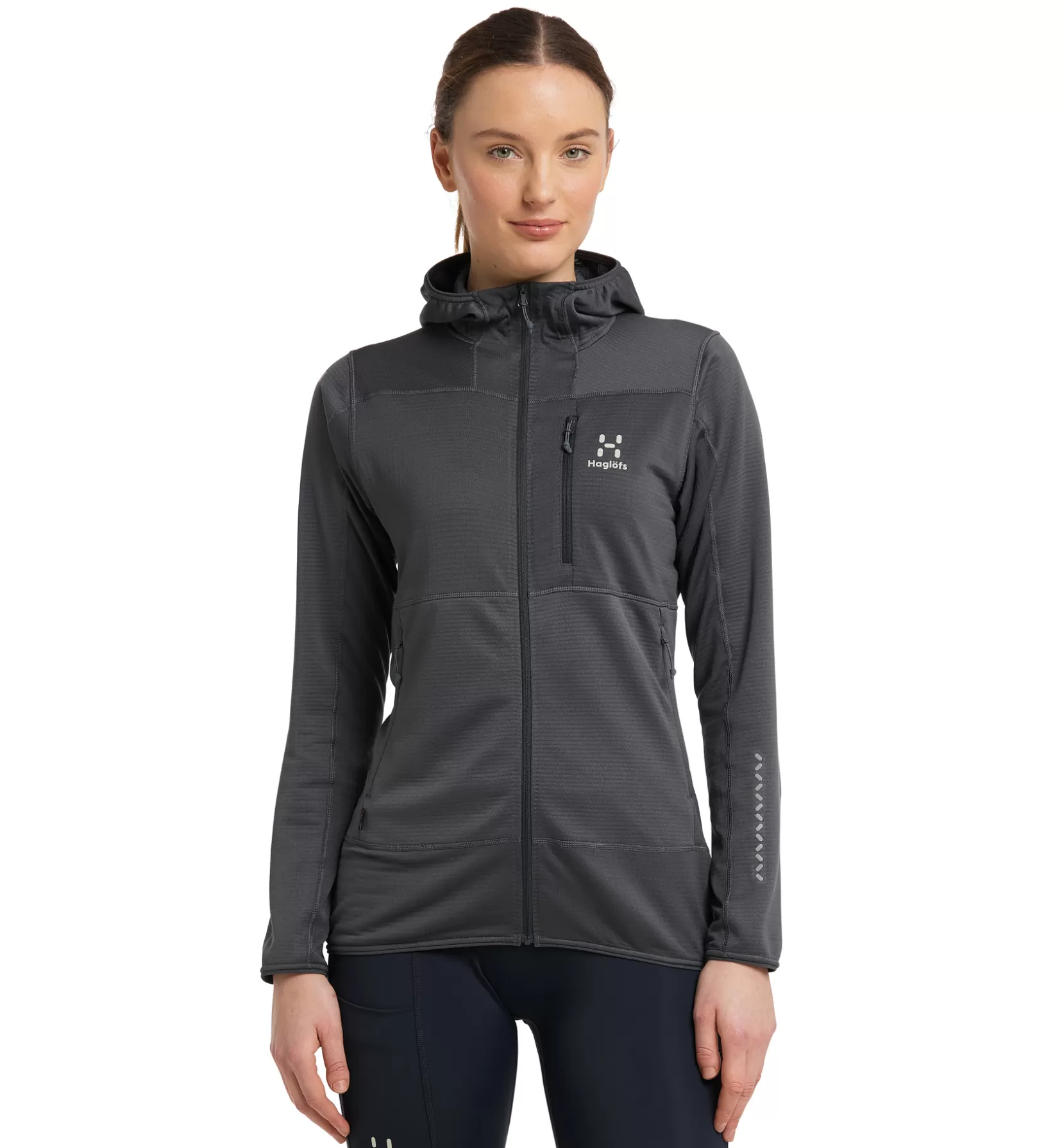 Cheap Haglöfs L.I.M Mid Fast Hood Women Magnetite