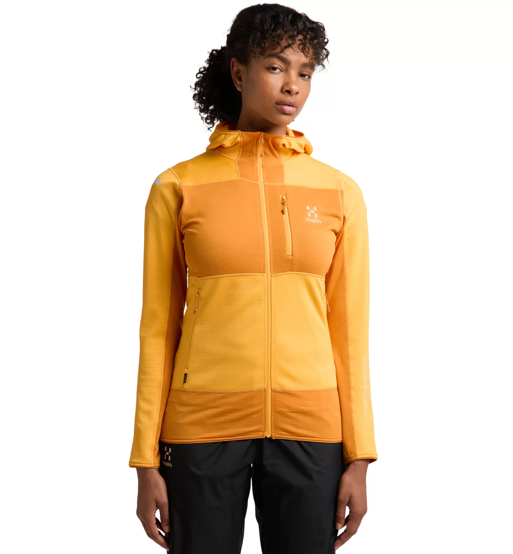 New Haglöfs L.I.M Mid Fast Hood Women Sunny Yellow/Desert Yellow