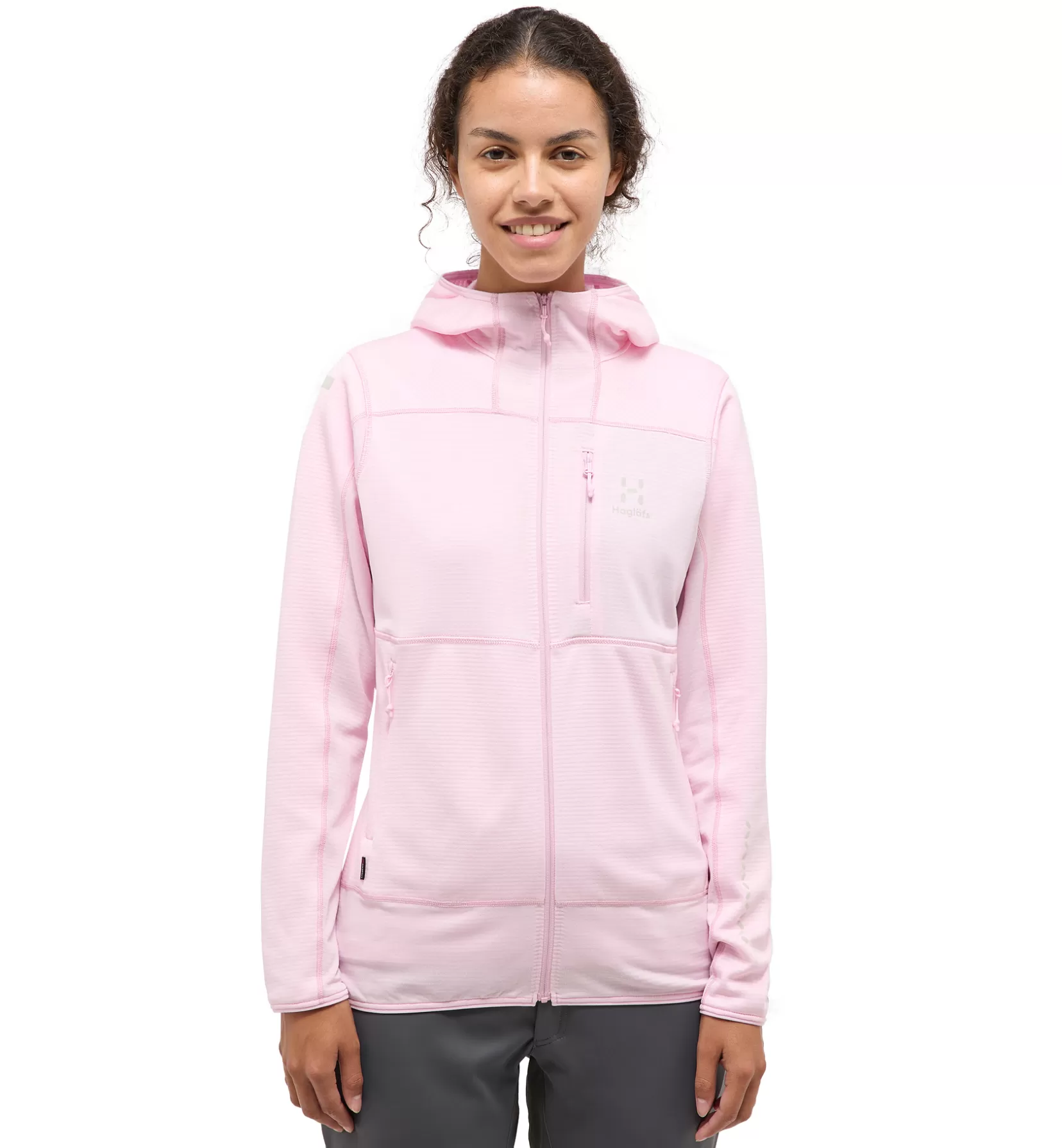 Online Haglöfs L.I.M Mid Fast Hood Women Fresh Pink
