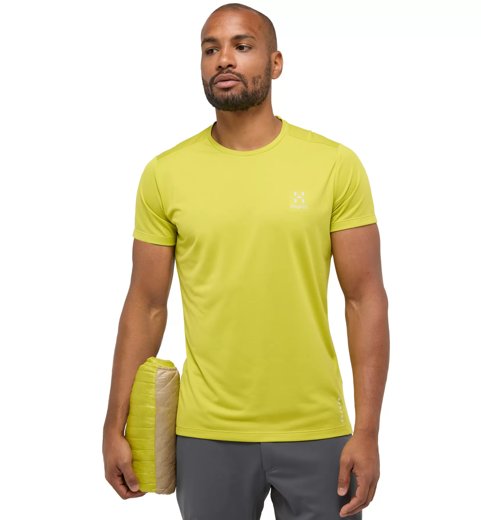 Clearance Haglöfs L.I.M Mimic Hood Men Sand/Aurora