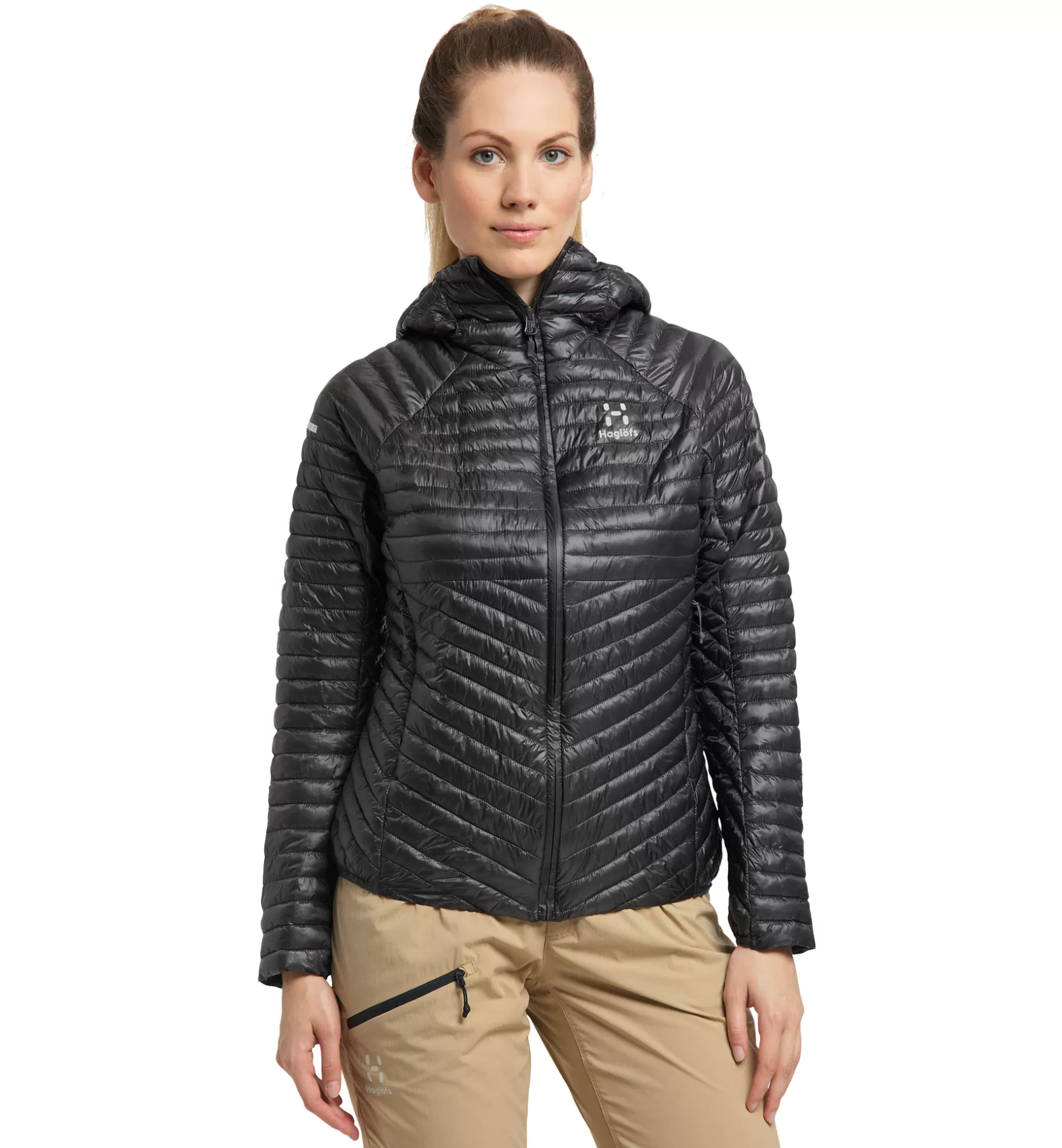 Clearance Haglöfs L.I.M Mimic Hood Women Magnetite