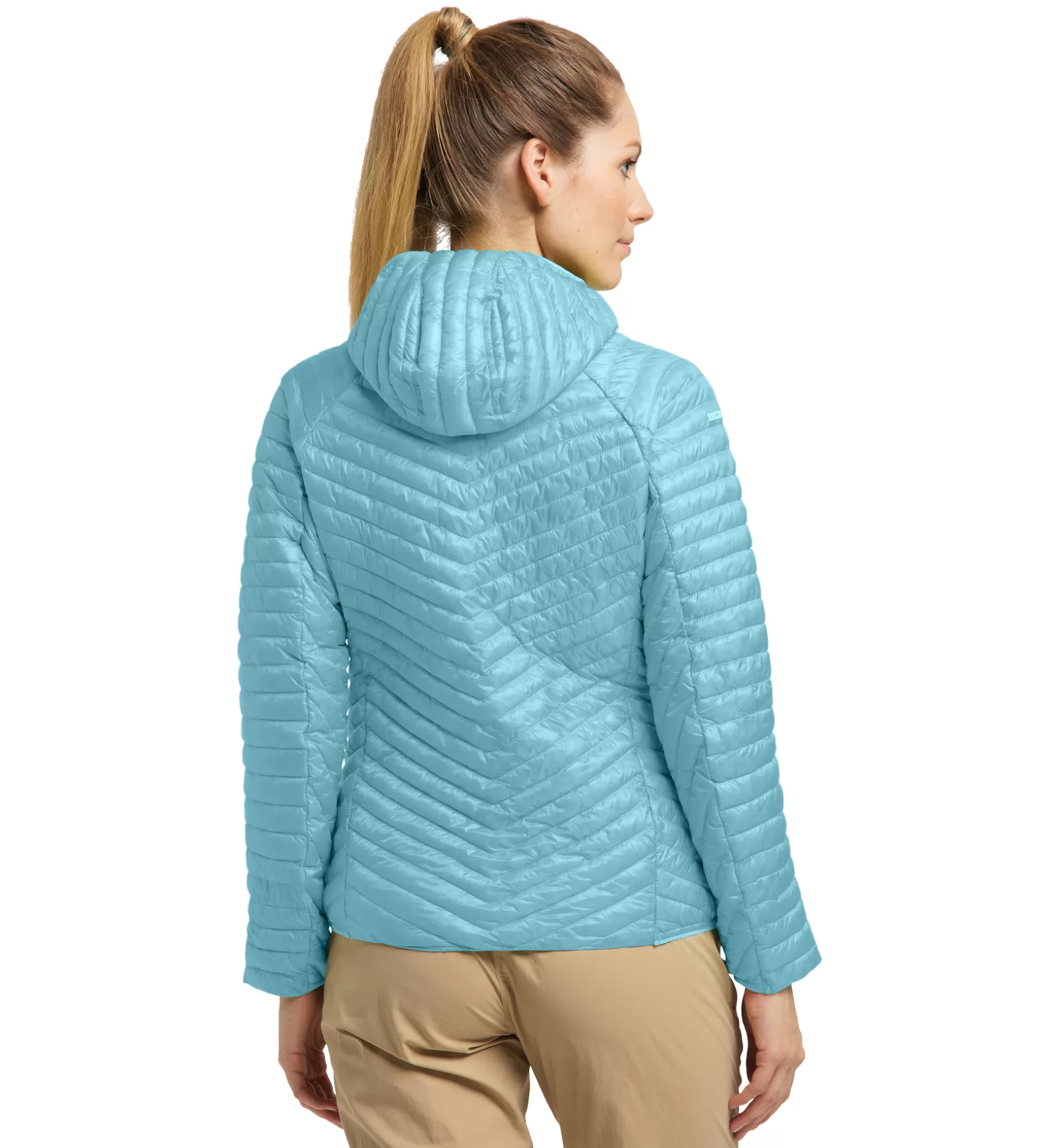 Clearance Haglöfs L.I.M Mimic Hood Women Frost Blue