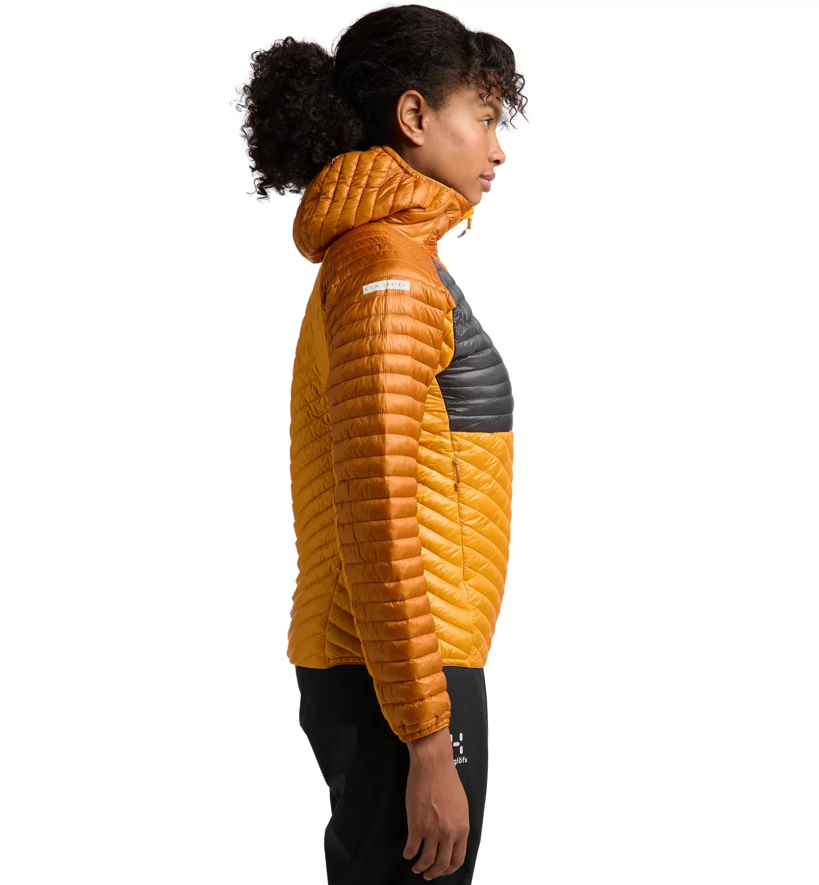 Best Haglöfs L.I.M Mimic Hood Women Sunny Yellow/Magnetite