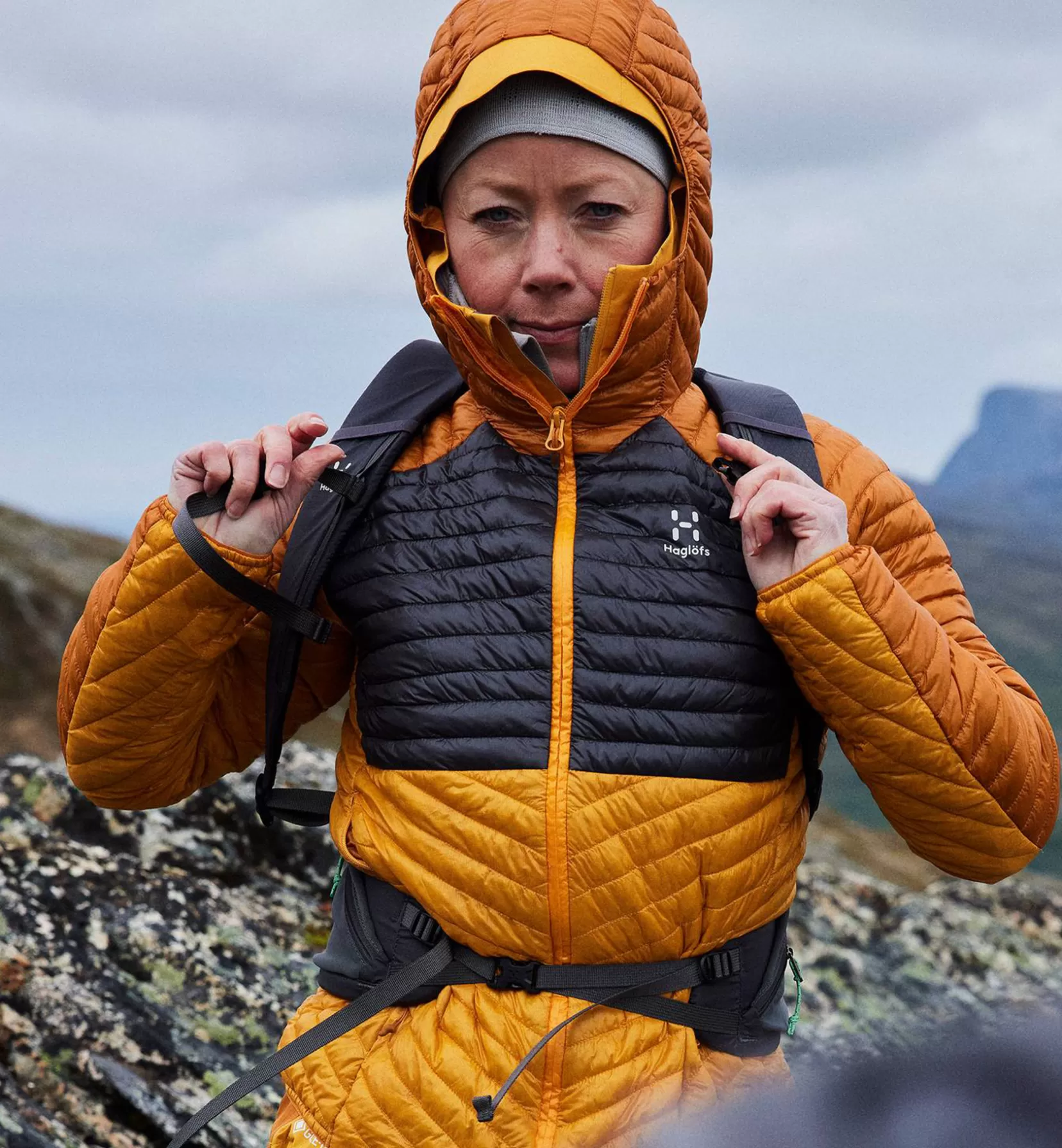 Best Haglöfs L.I.M Mimic Hood Women Sunny Yellow/Magnetite