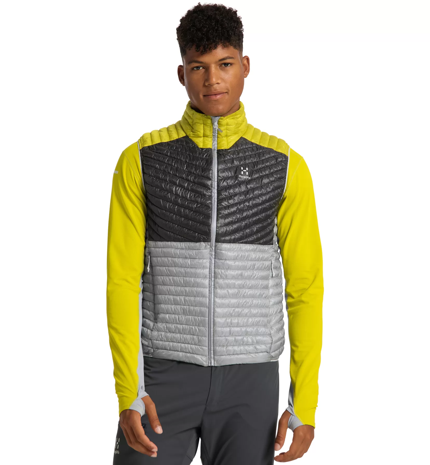 Best Haglöfs L.I.M Mimic Vest Men Stone Grey/Magnetite