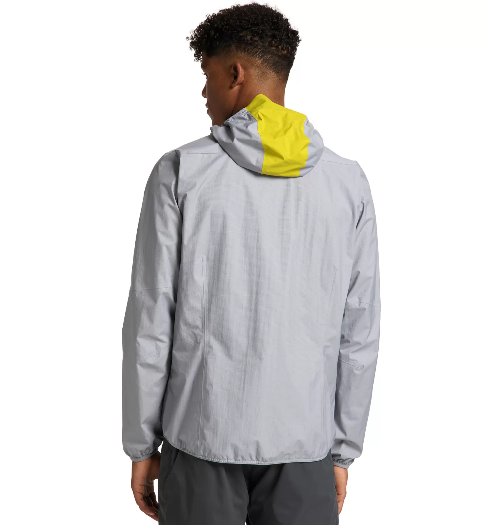 Best Haglöfs L.I.M Proof Jacket Men Concrete/Aurora