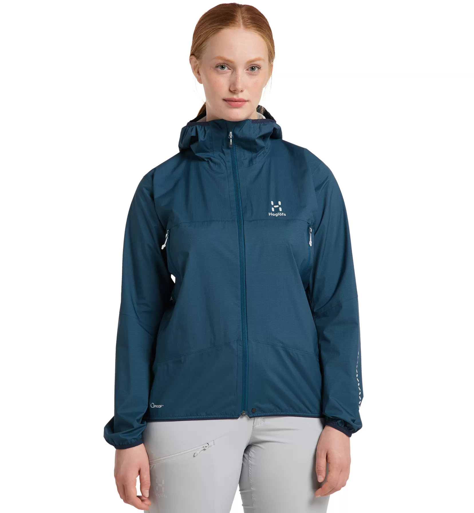 Online Haglöfs L.I.M Proof Jacket Women Dark Ocean