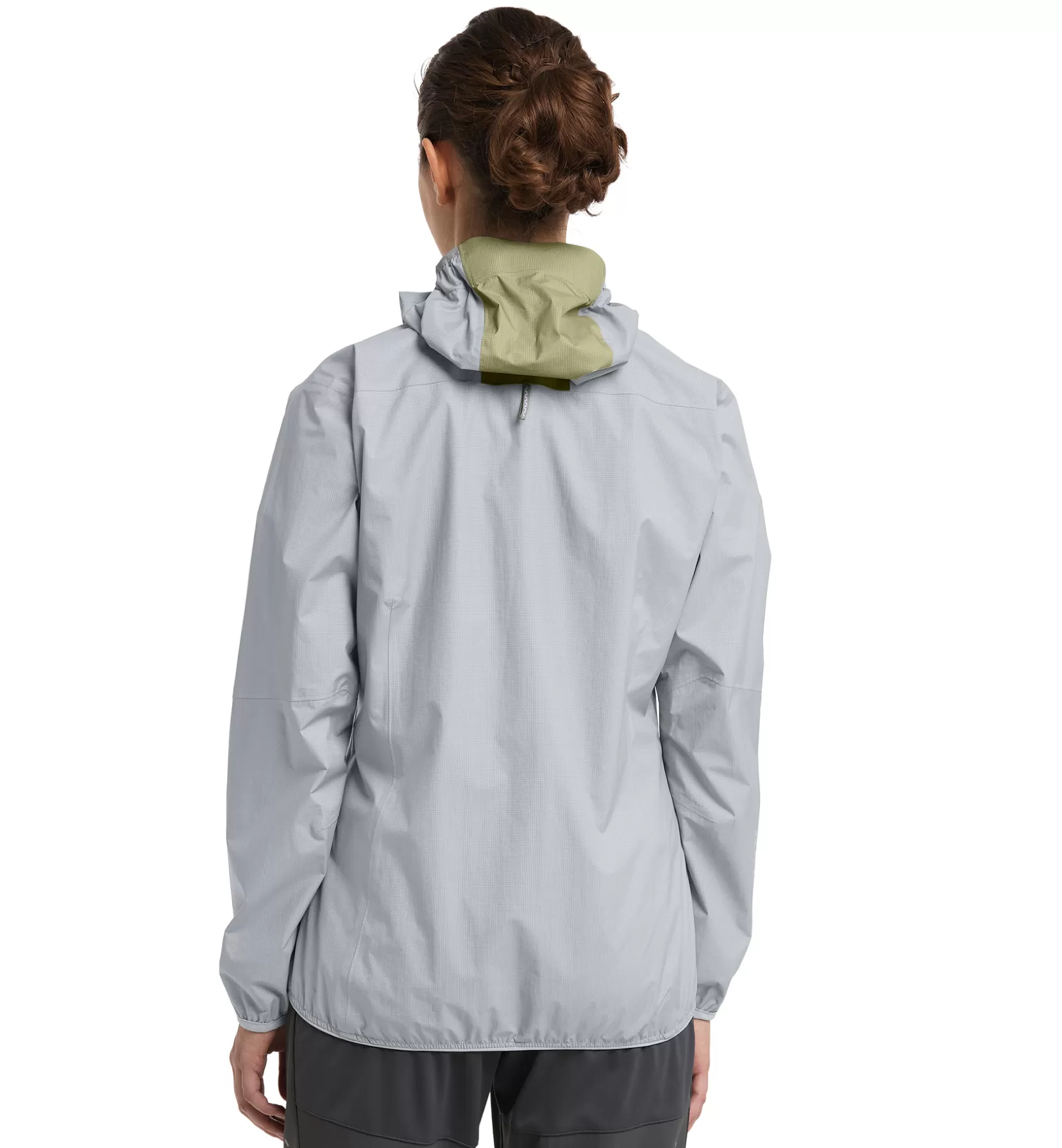 Flash Sale Haglöfs L.I.M Proof Jacket Women Concrete/Thyme Green