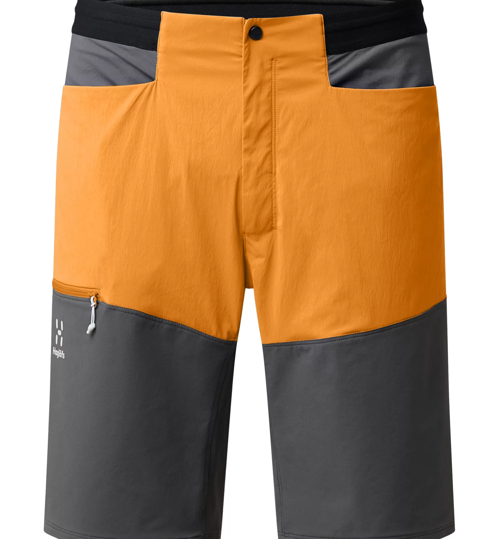 Shop Haglöfs L.I.M Rugged Shorts Men Desert Yellow/Magnetite