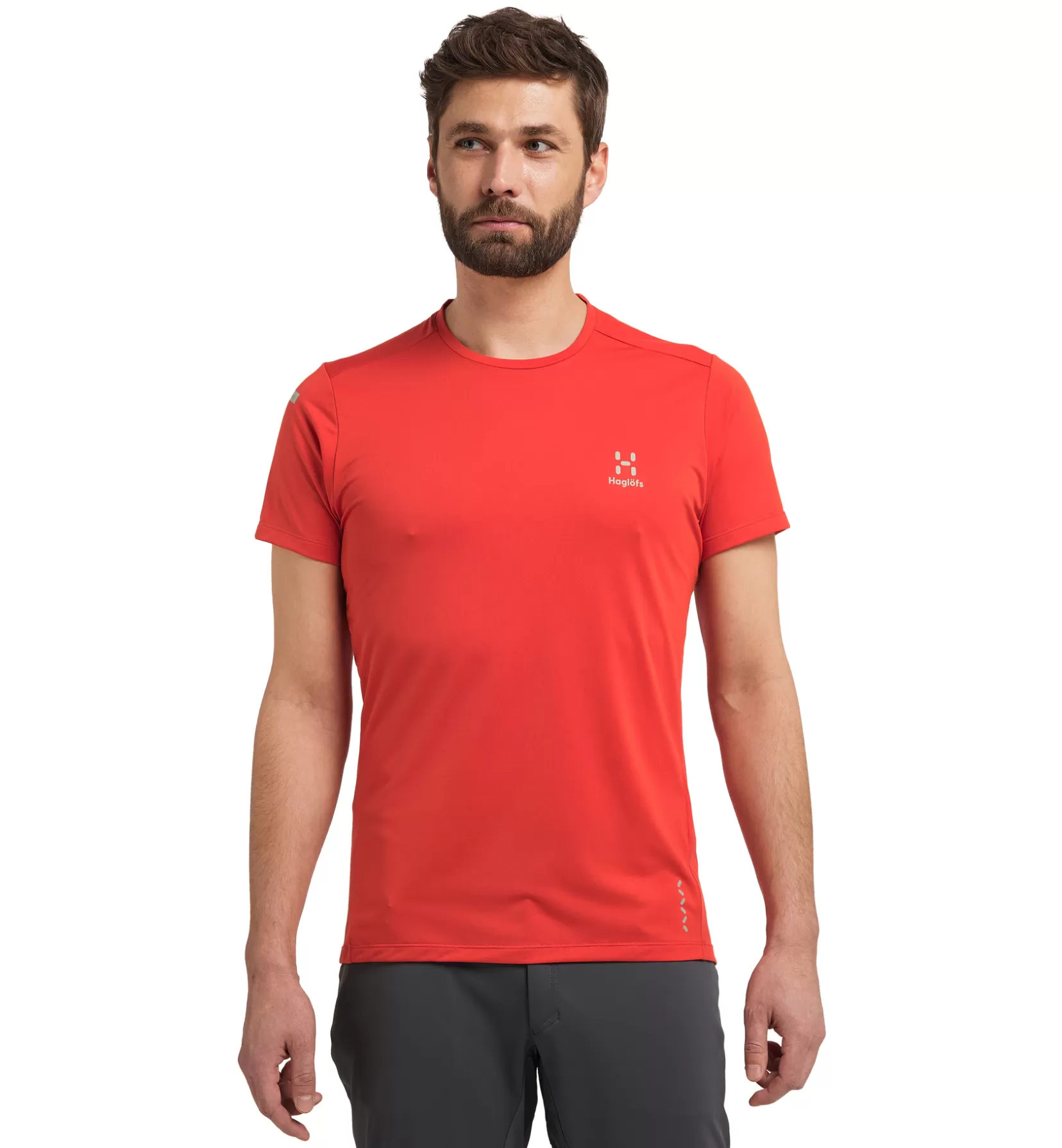 Fashion Haglöfs L.I.M Tech Tee Men Habanero