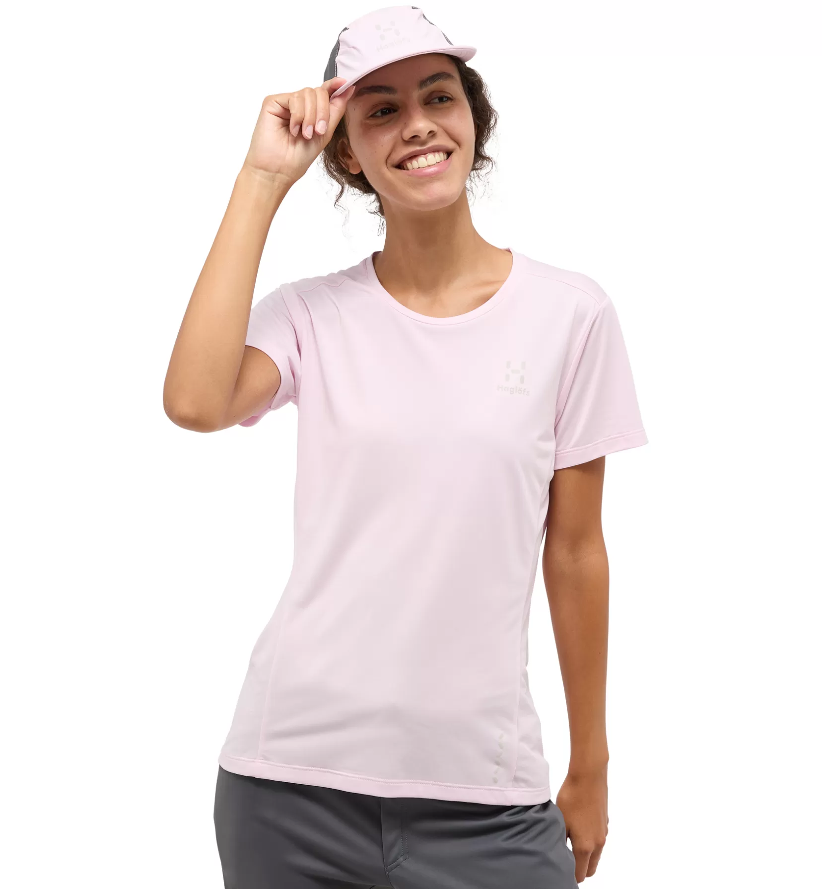Best Haglöfs L.I.M Tech Tee Women Fresh Pink
