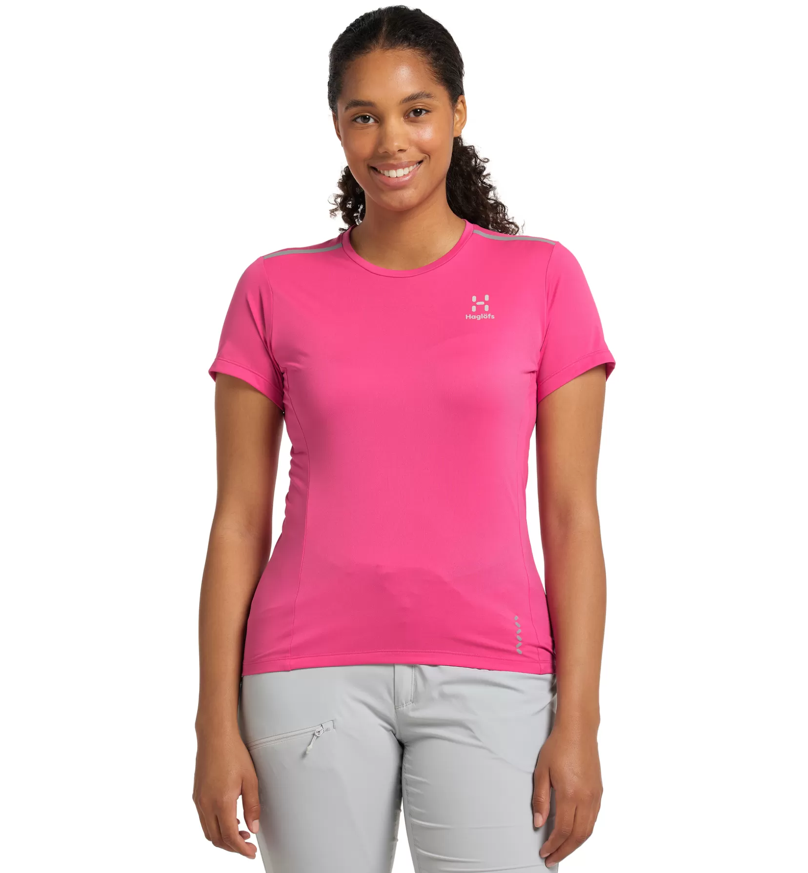 Sale Haglöfs L.I.M Tech Tee Women Ultra Pink