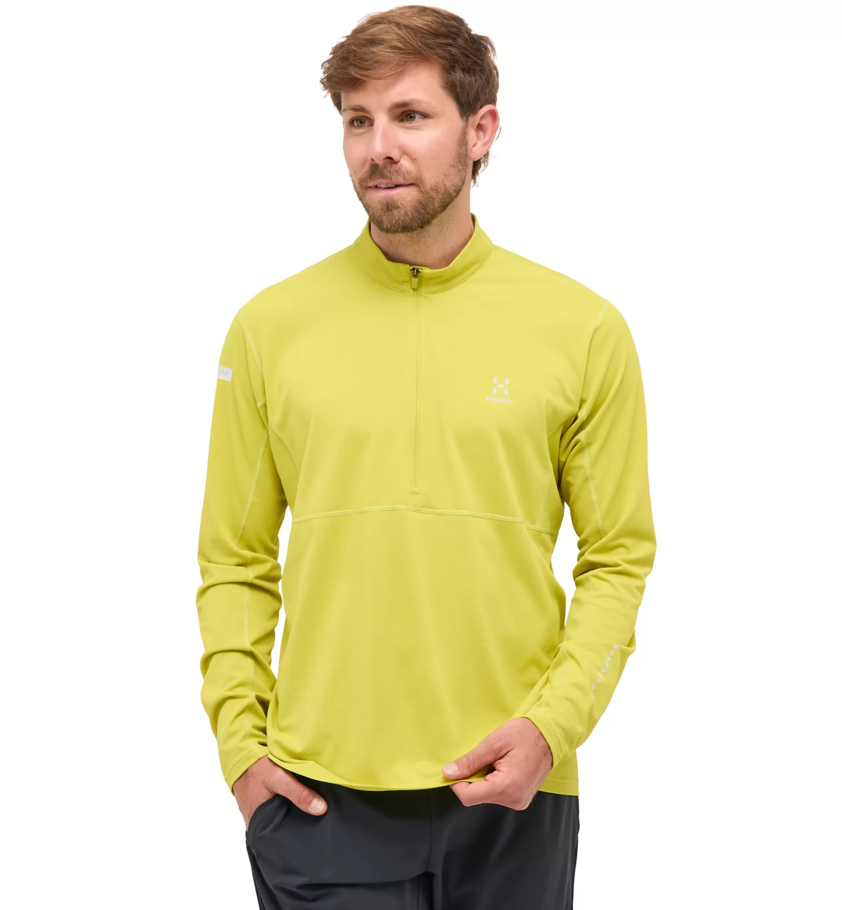 Discount Haglöfs L.I.M Tempo Trail Halfzip Men Aurora