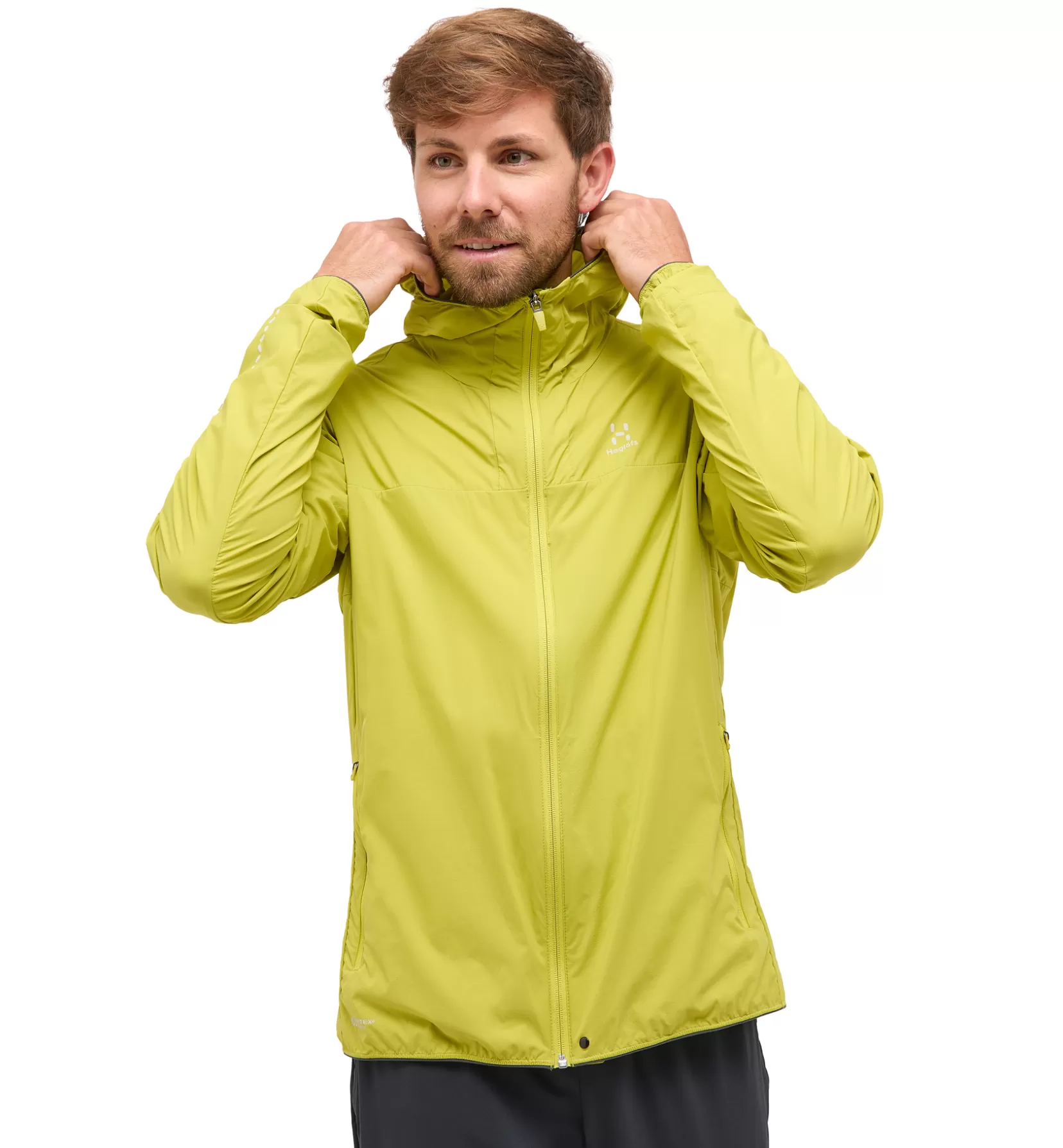 Outlet Haglöfs L.I.M Tempo Trail Jacket Men Aurora