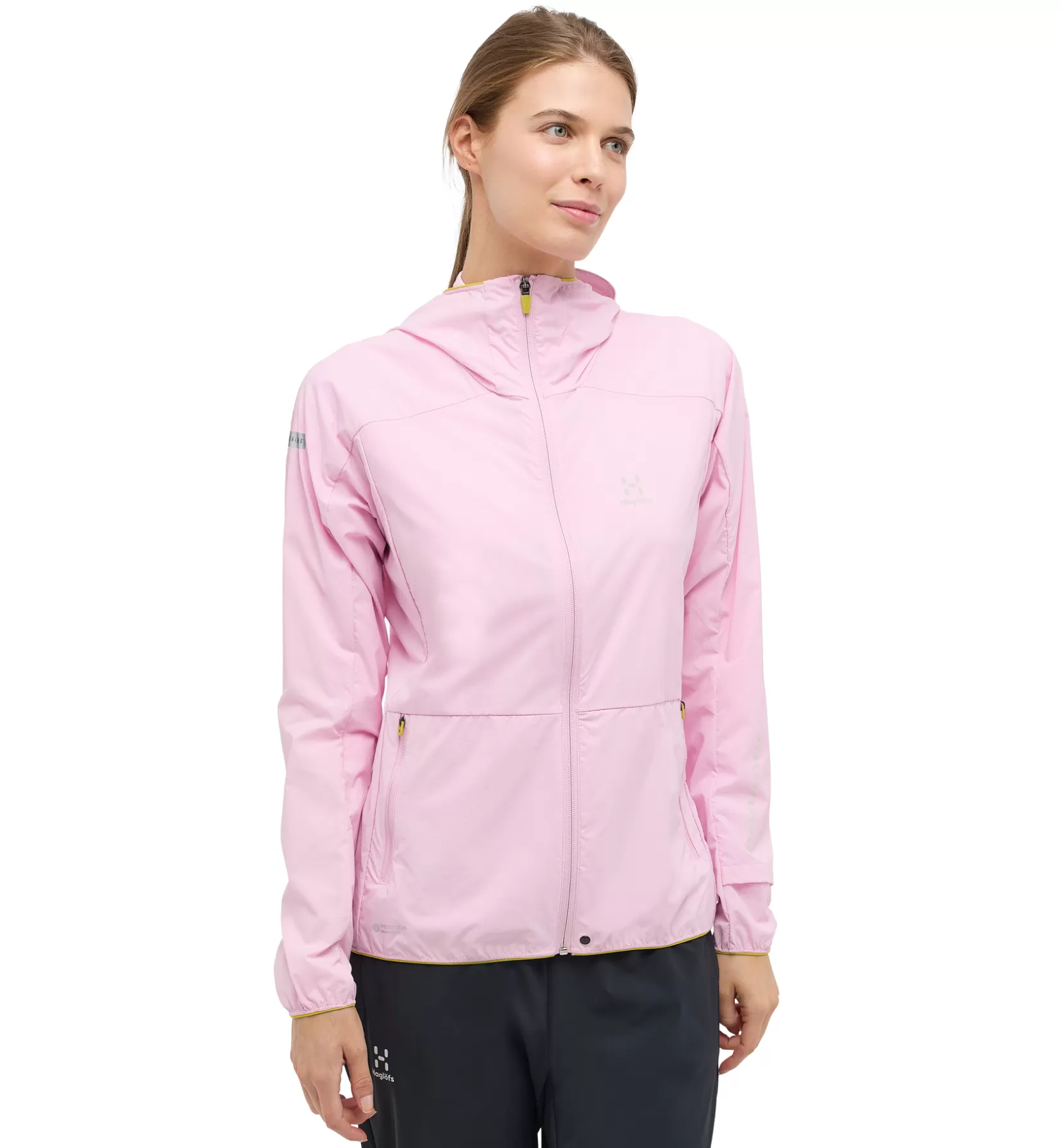 Flash Sale Haglöfs L.I.M Tempo Trail Jacket Women Fresh Pink