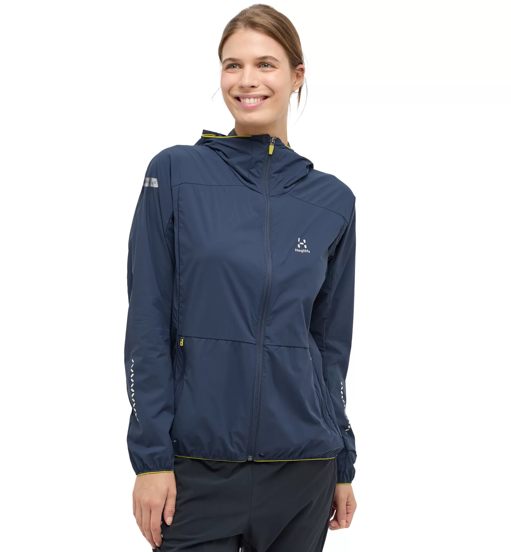 New Haglöfs L.I.M Tempo Trail Jacket Women Tarn Blue