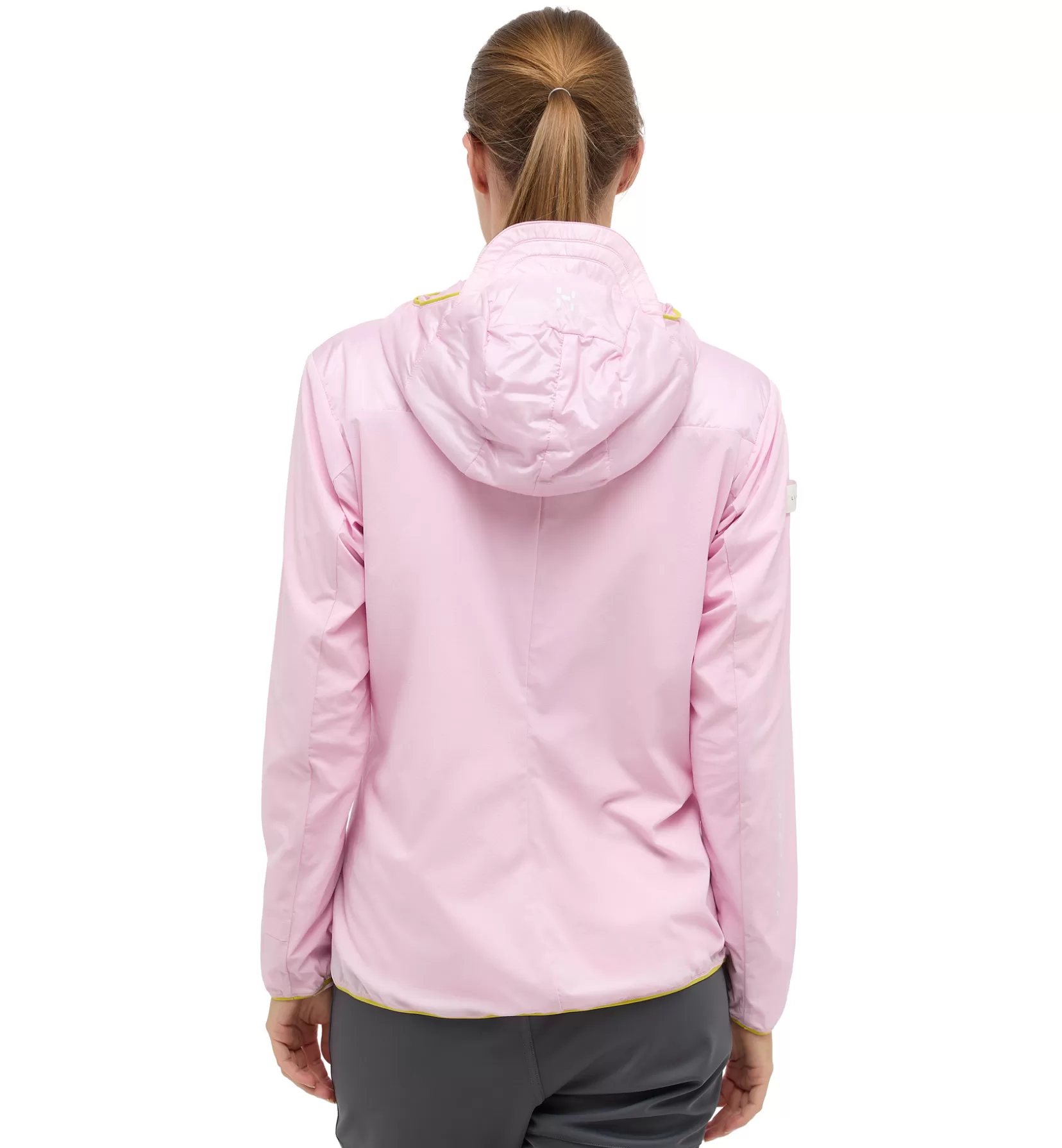 Best Haglöfs L.I.M Tempo Trail Mimic Hood Women Fresh Pink