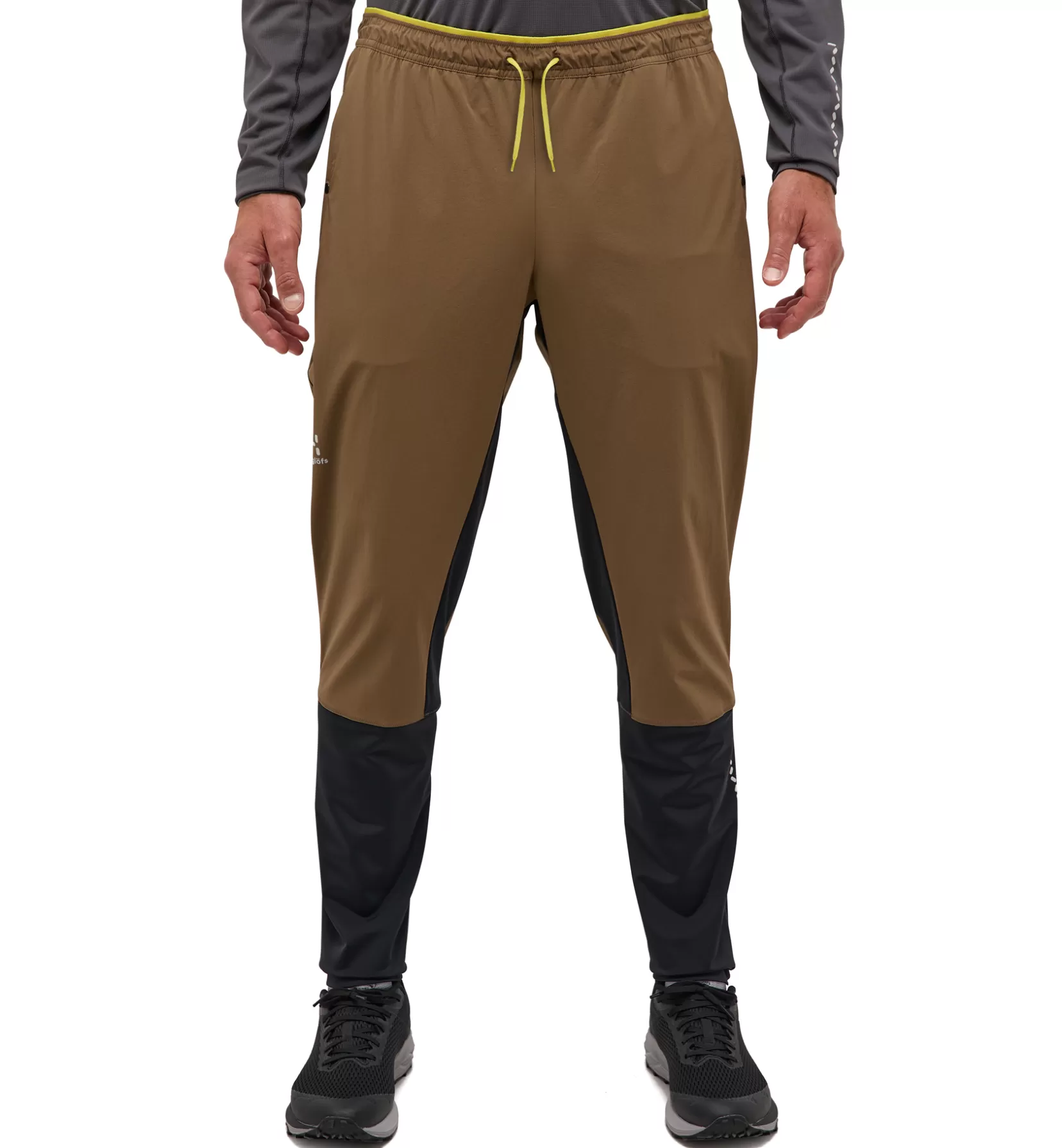 Fashion Haglöfs L.I.M Tempo Trail Pants Men Teak brown/True black