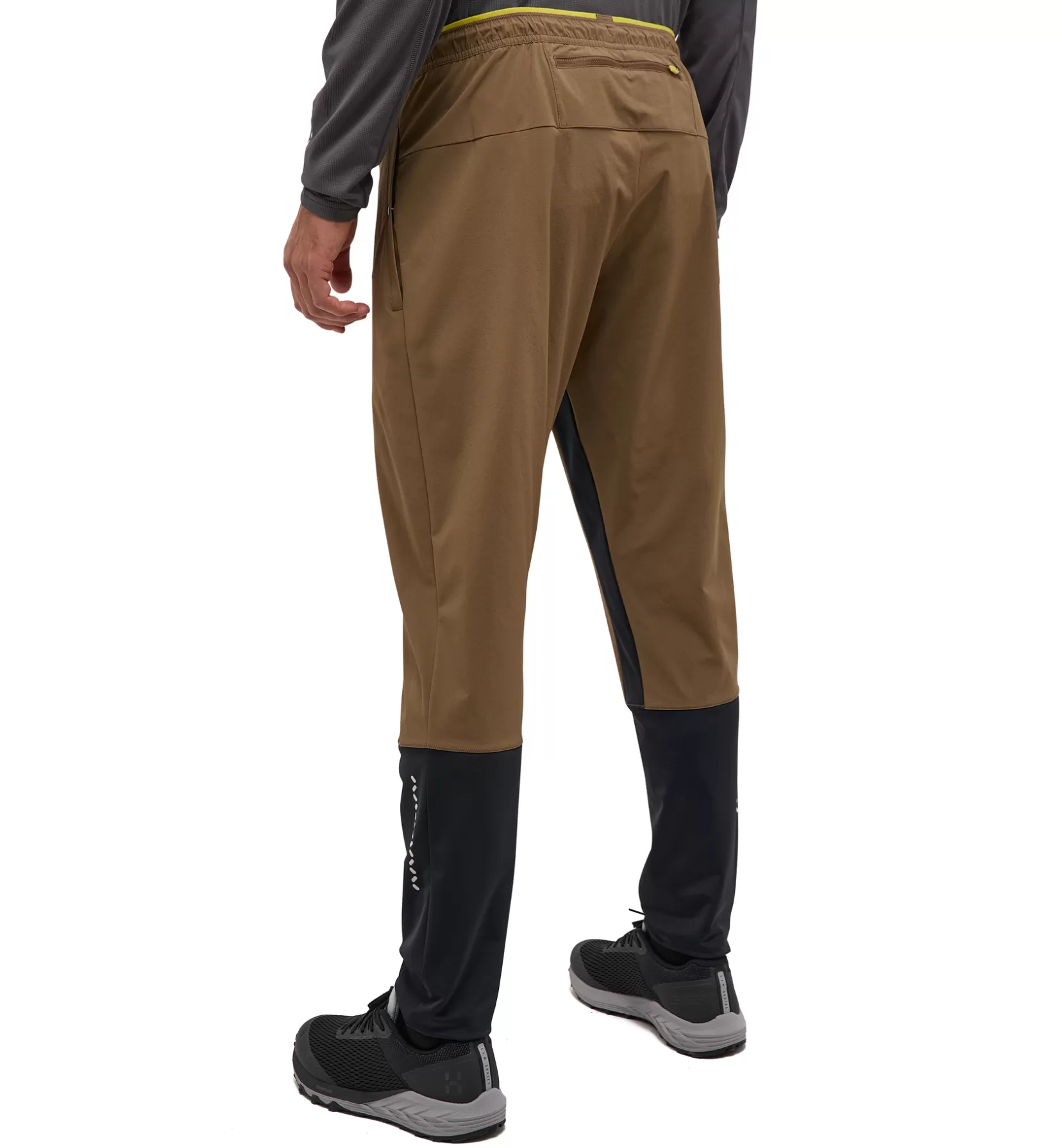 Fashion Haglöfs L.I.M Tempo Trail Pants Men Teak brown/True black