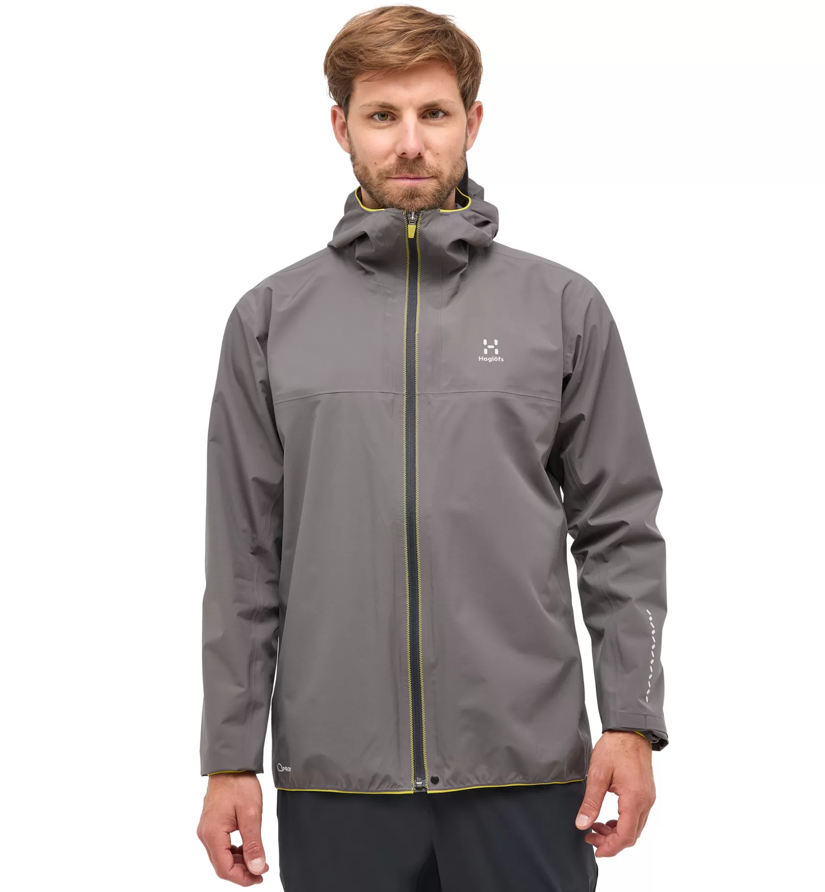 Shop Haglöfs L.I.M Tempo Trail Proof Jacket Men Magnetite