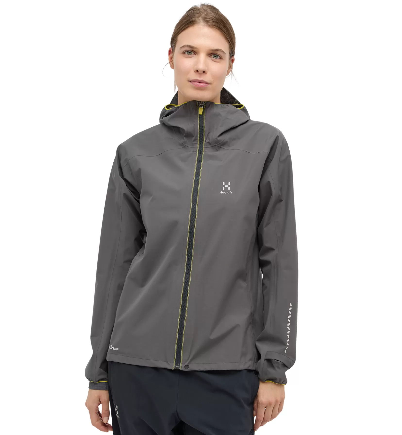 Best Haglöfs L.I.M Tempo Trail Proof Jacket Women Magnetite