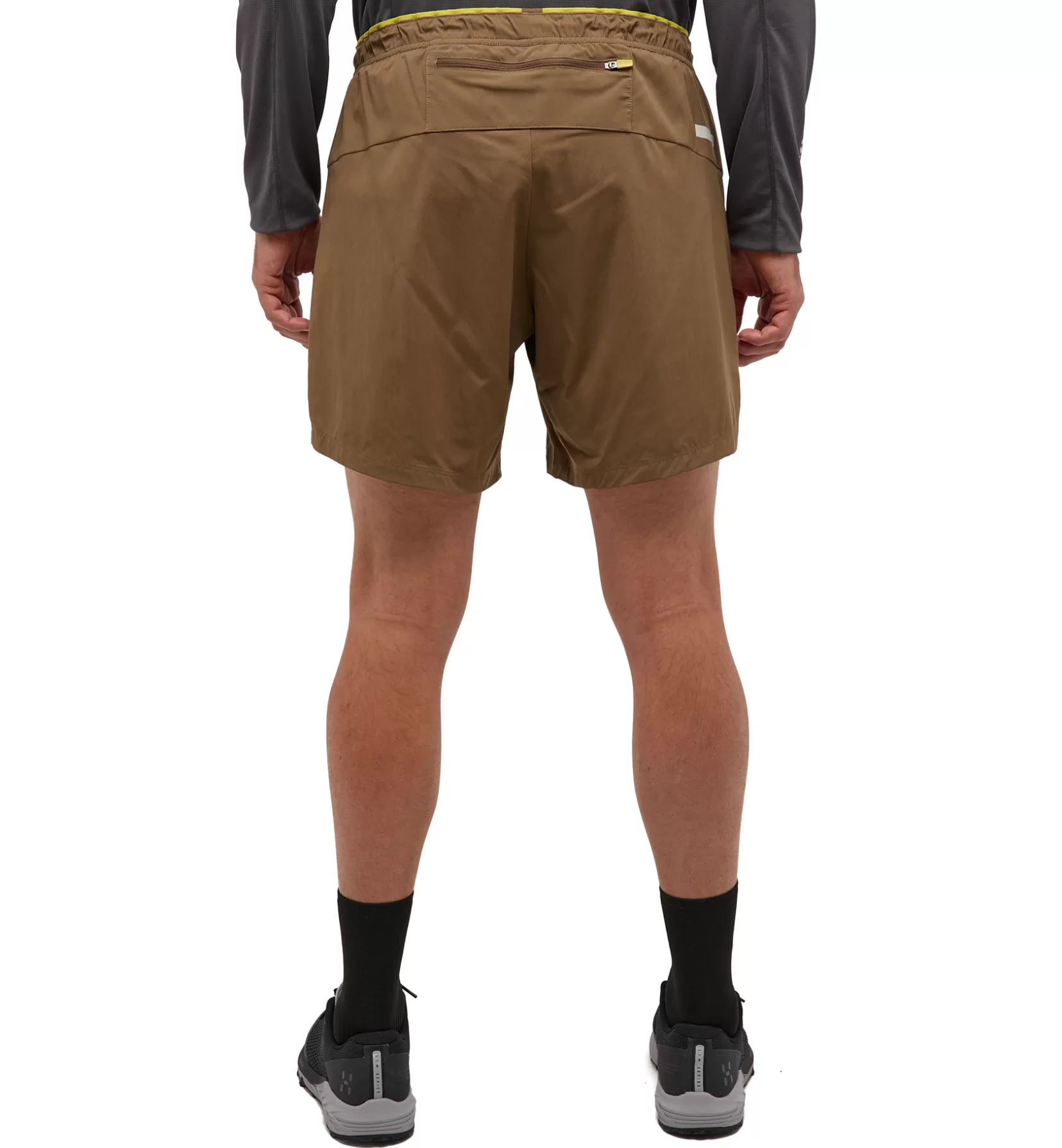 Cheap Haglöfs L.I.M Tempo Trail Shorts Men Teak Brown