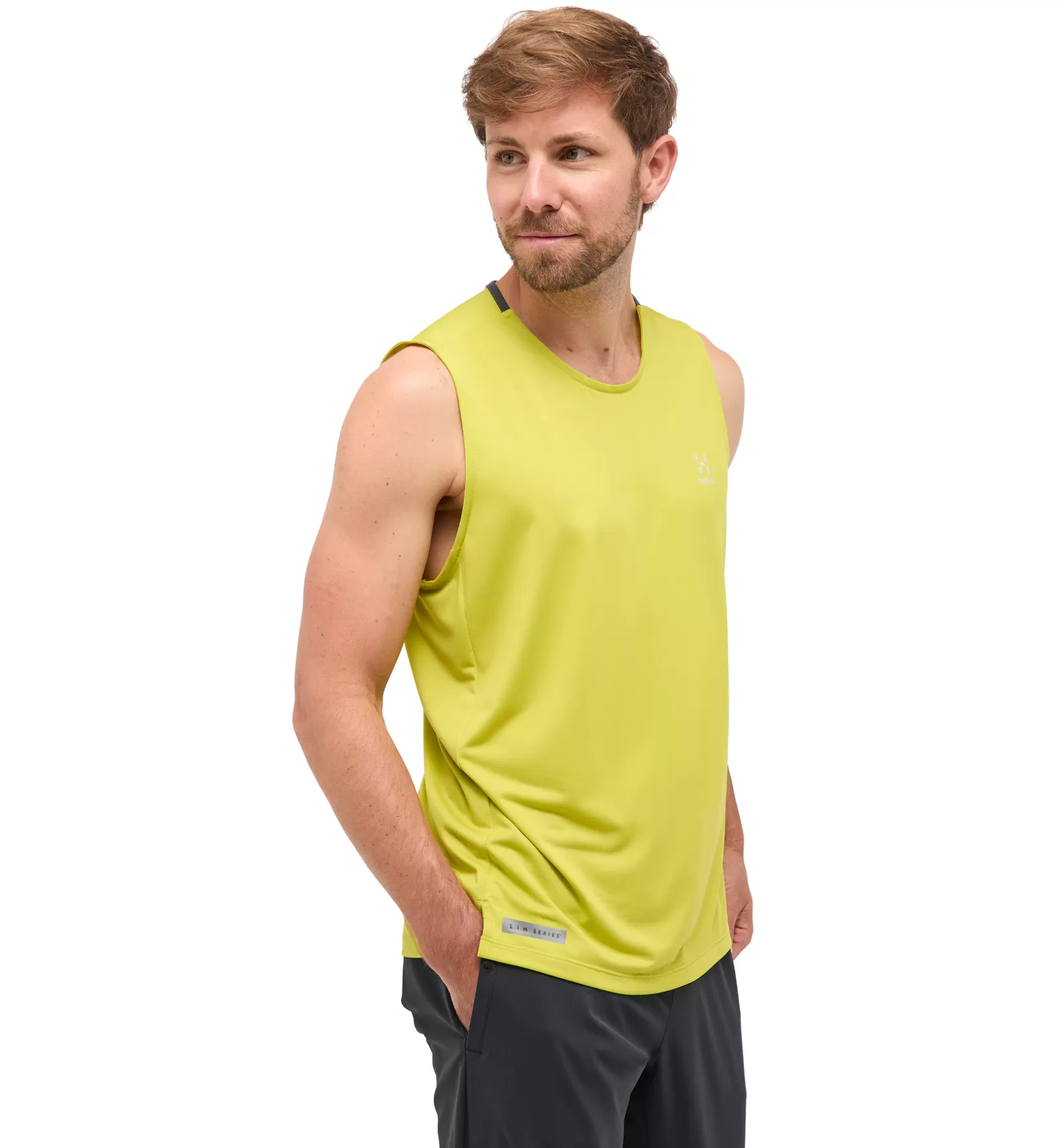 Sale Haglöfs L.I.M Tempo Trail Tank Men Aurora