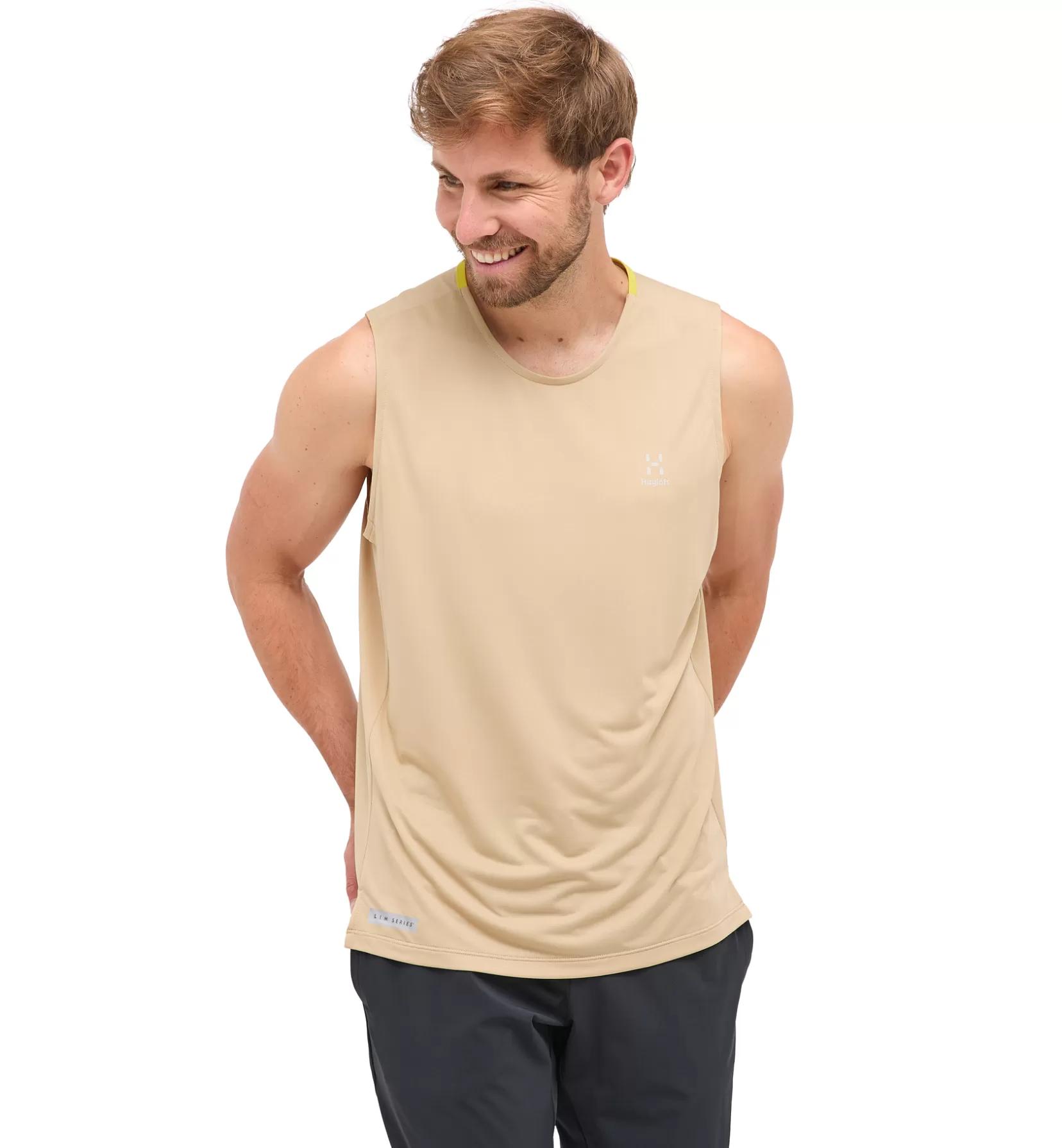 Store Haglöfs L.I.M Tempo Trail Tank Men Sand