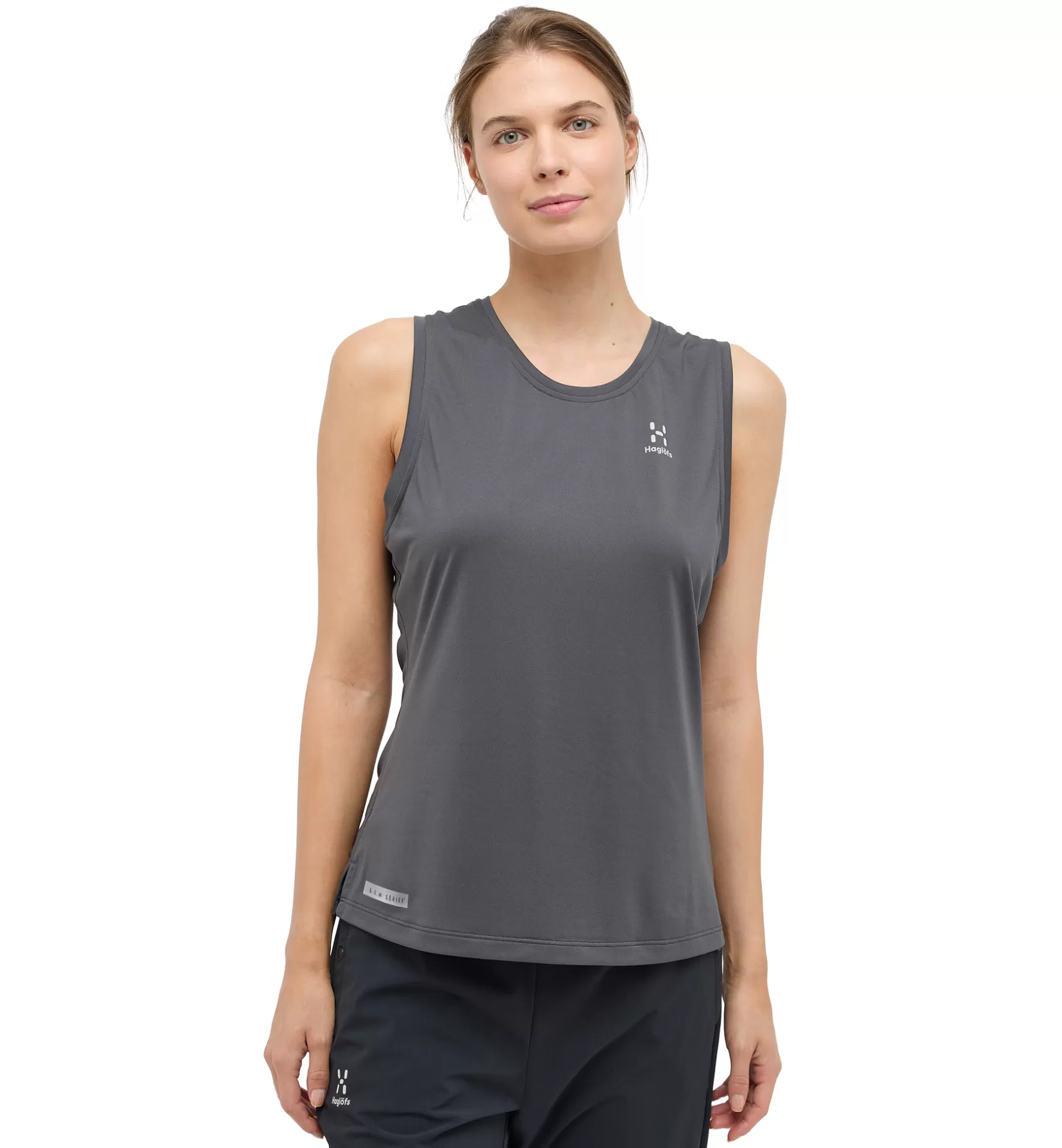 New Haglöfs L.I.M Tempo Trail Tank Women Magnetite