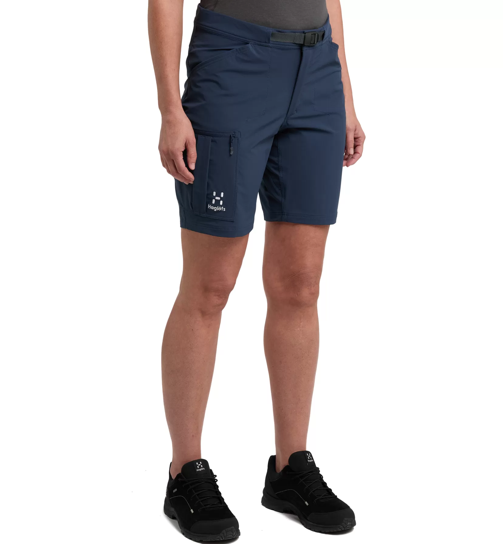 Fashion Haglöfs Lizard Softshell Shorts Women Tarn Blue