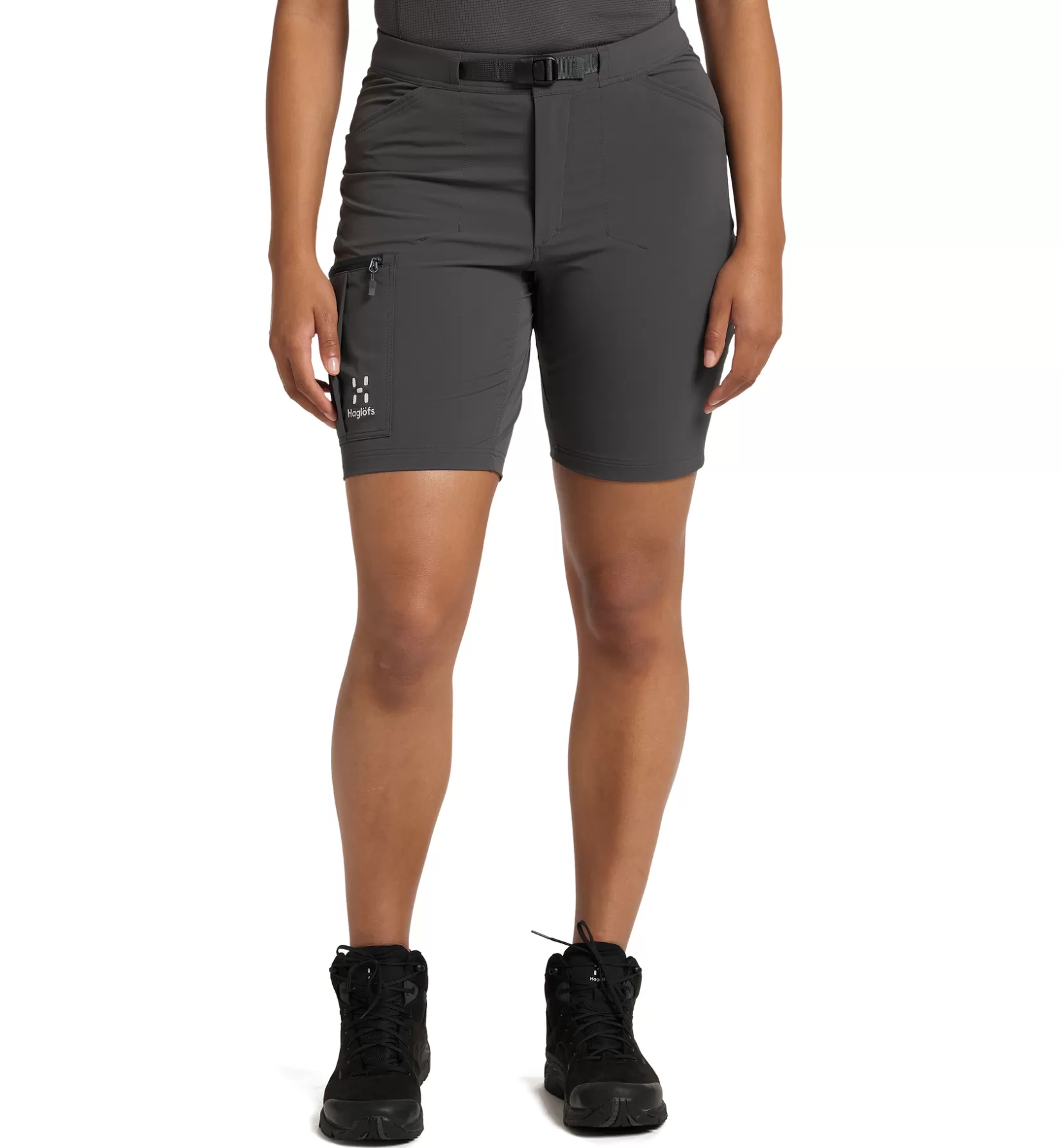Sale Haglöfs Lizard Softshell Shorts Women Magnetite