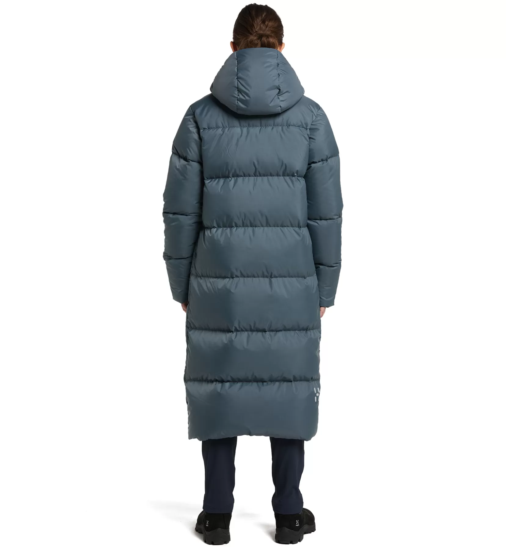 Flash Sale Haglöfs Long Down Parka Women Steel Blue
