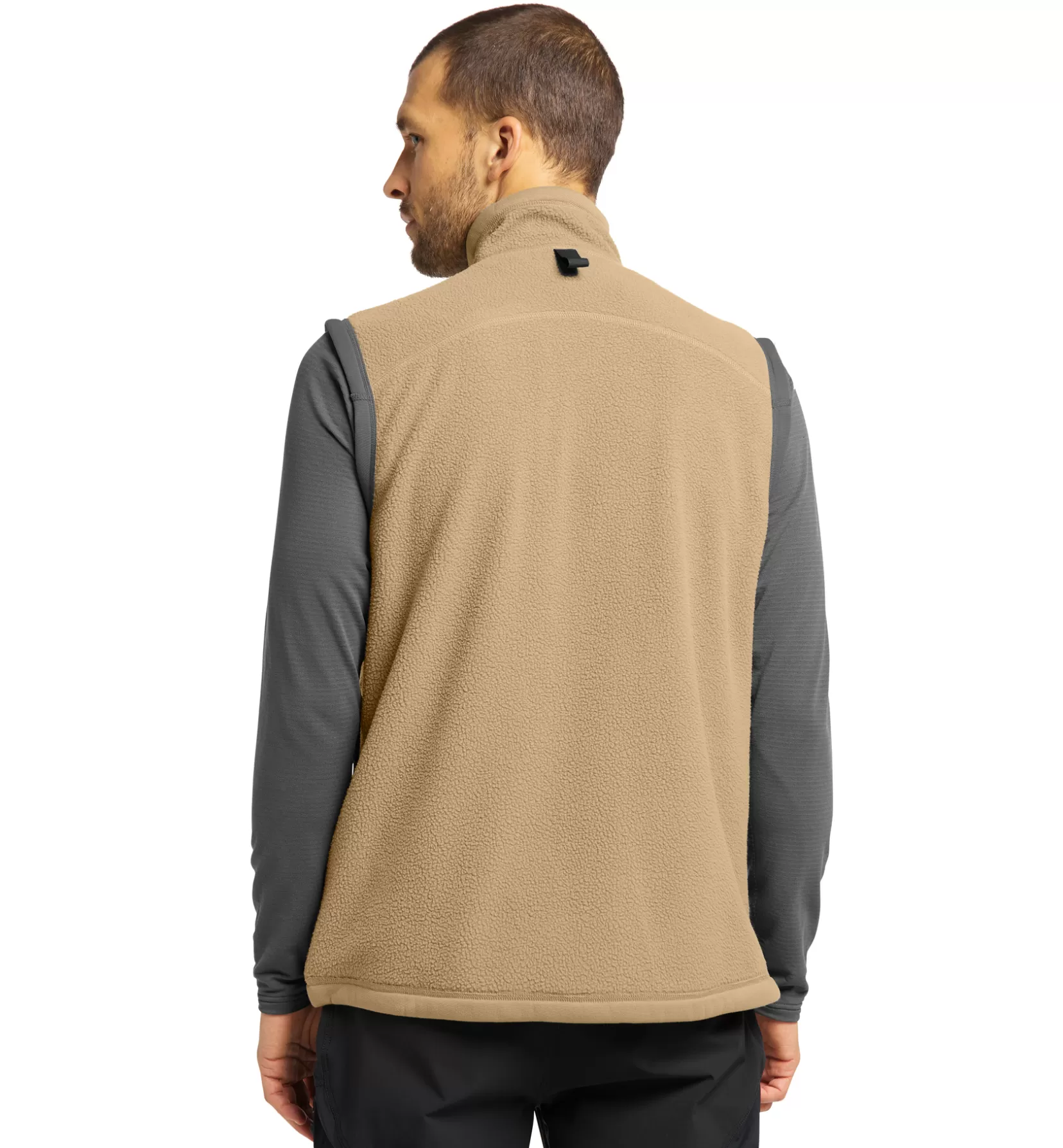 Outlet Haglöfs Malung Pile Vest Men Sand