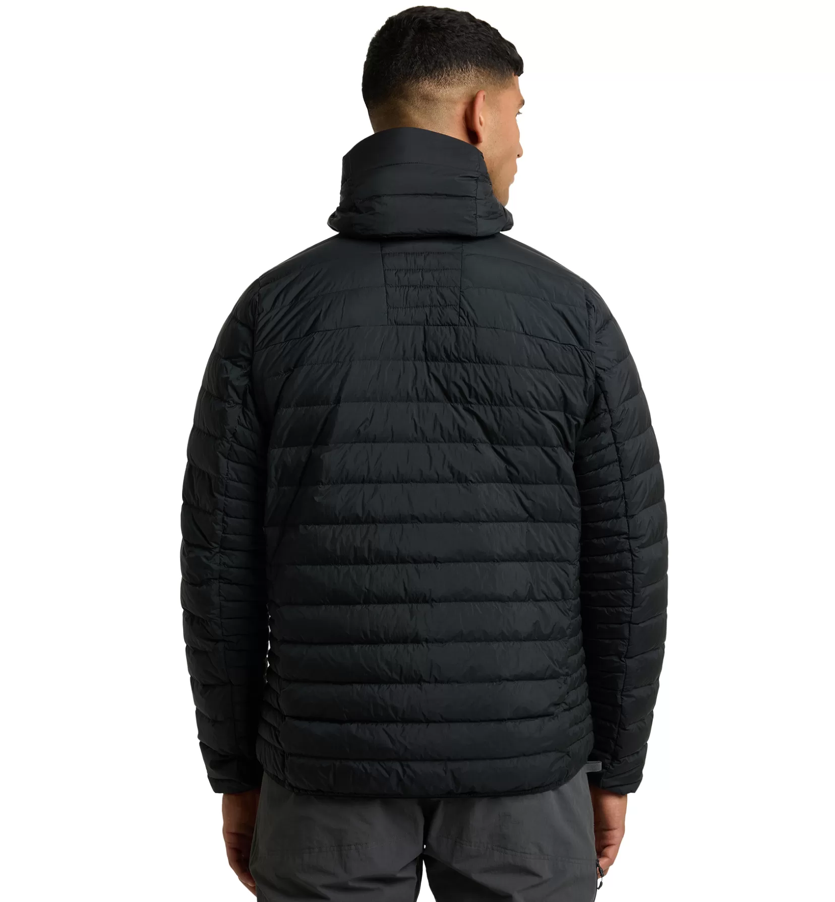 Outlet Haglöfs Micro Nordic Down Hood Men True Black