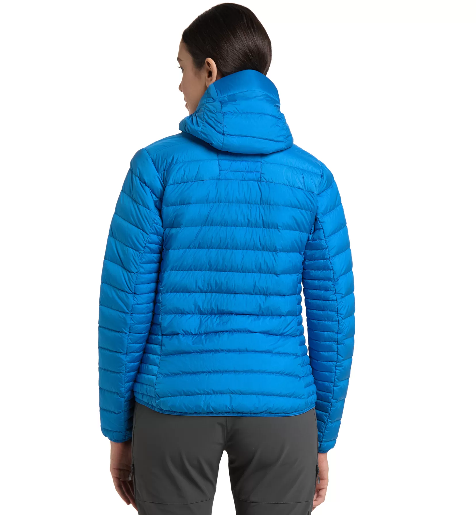 Hot Haglöfs Micro Nordic Down Hood Women Nordic Blue