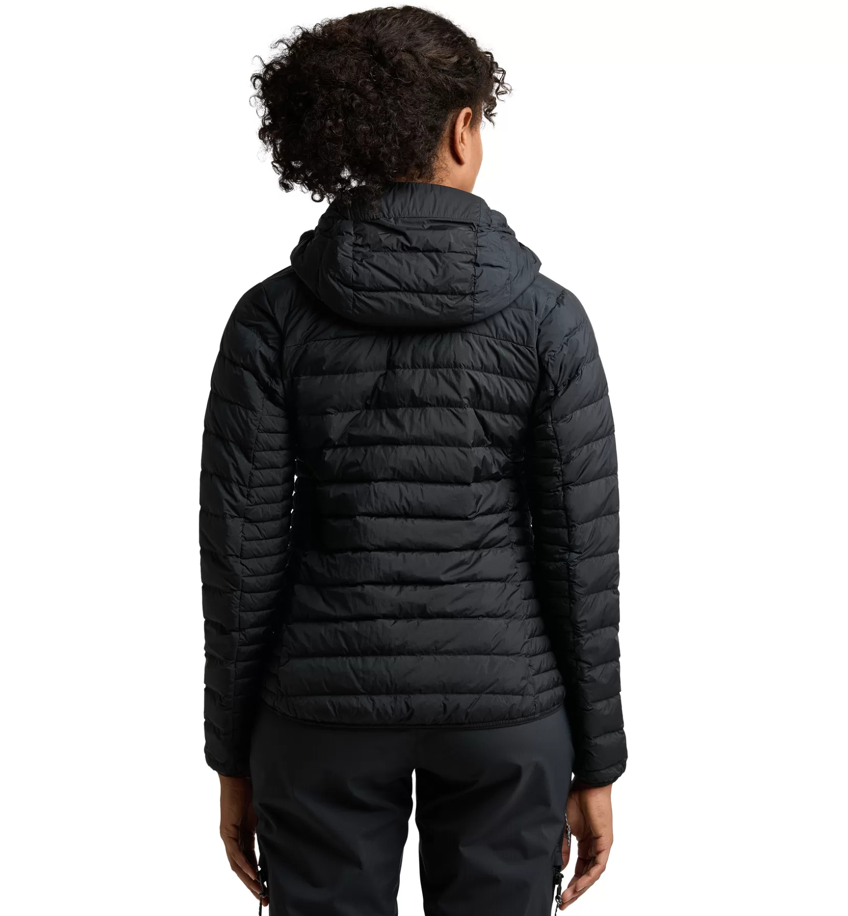 Store Haglöfs Micro Nordic Down Hood Women True Black