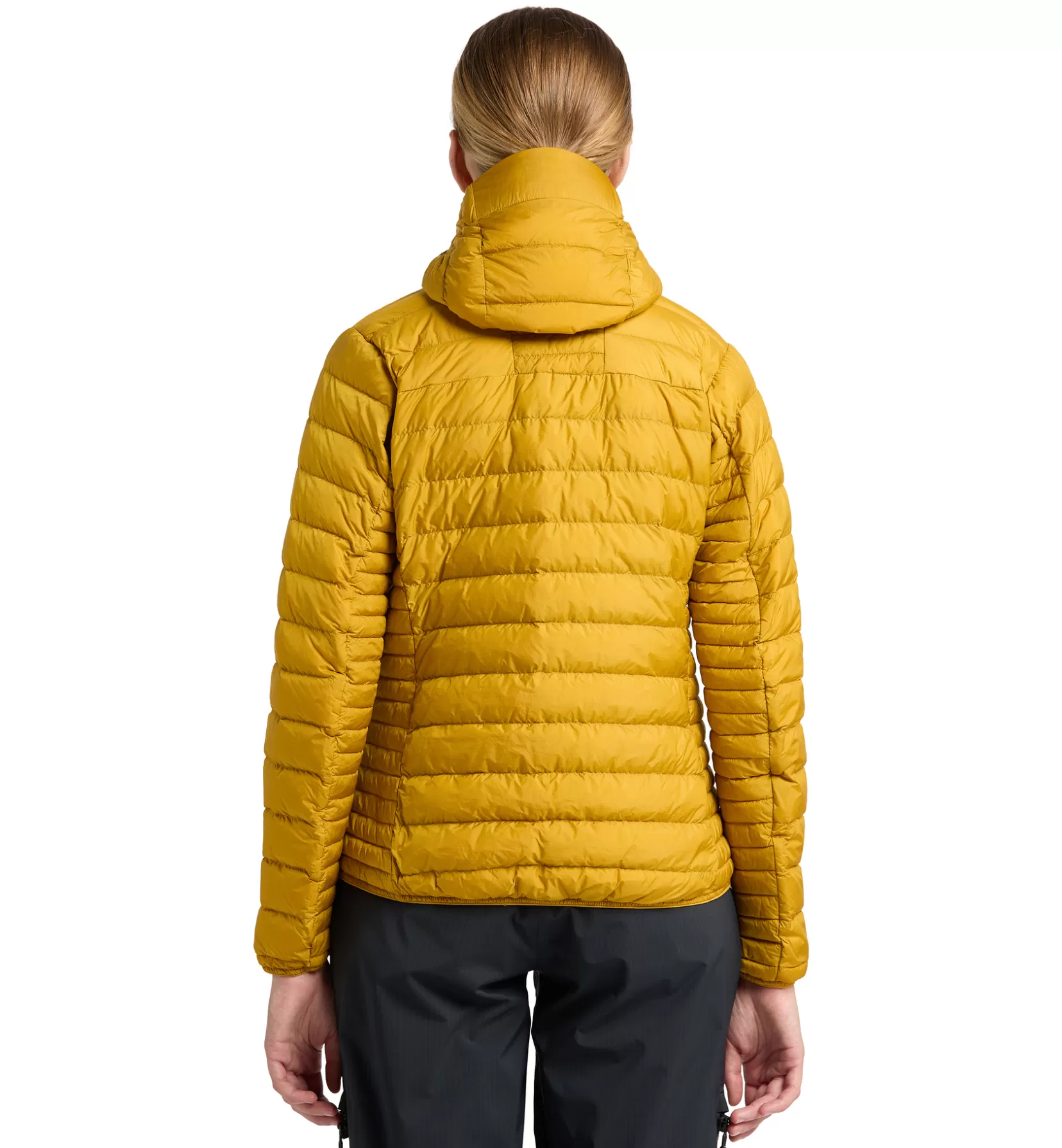 Hot Haglöfs Micro Nordic Down Hood Women Autumn Leaves