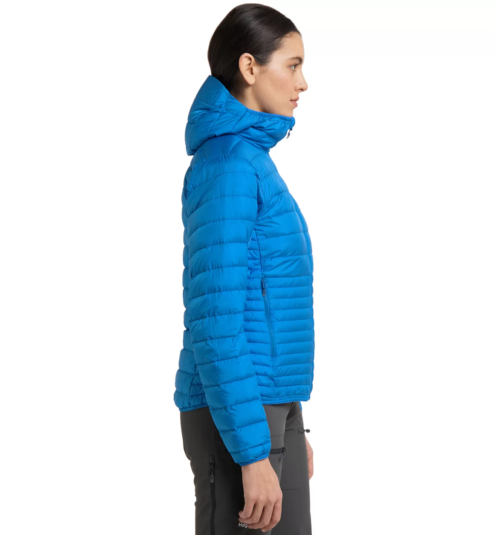 Hot Haglöfs Micro Nordic Down Hood Women Nordic Blue