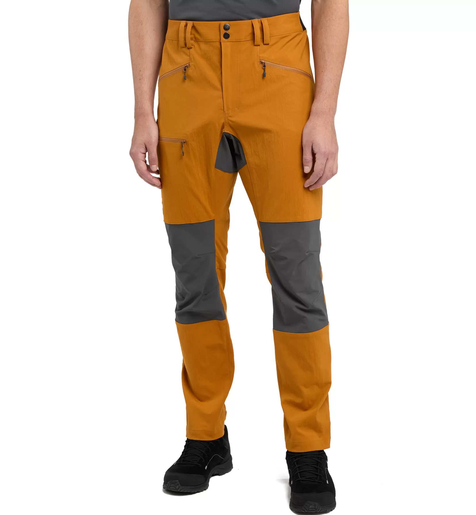 Clearance Haglöfs Mid Slim Pant Men Golden brown/Magnetite