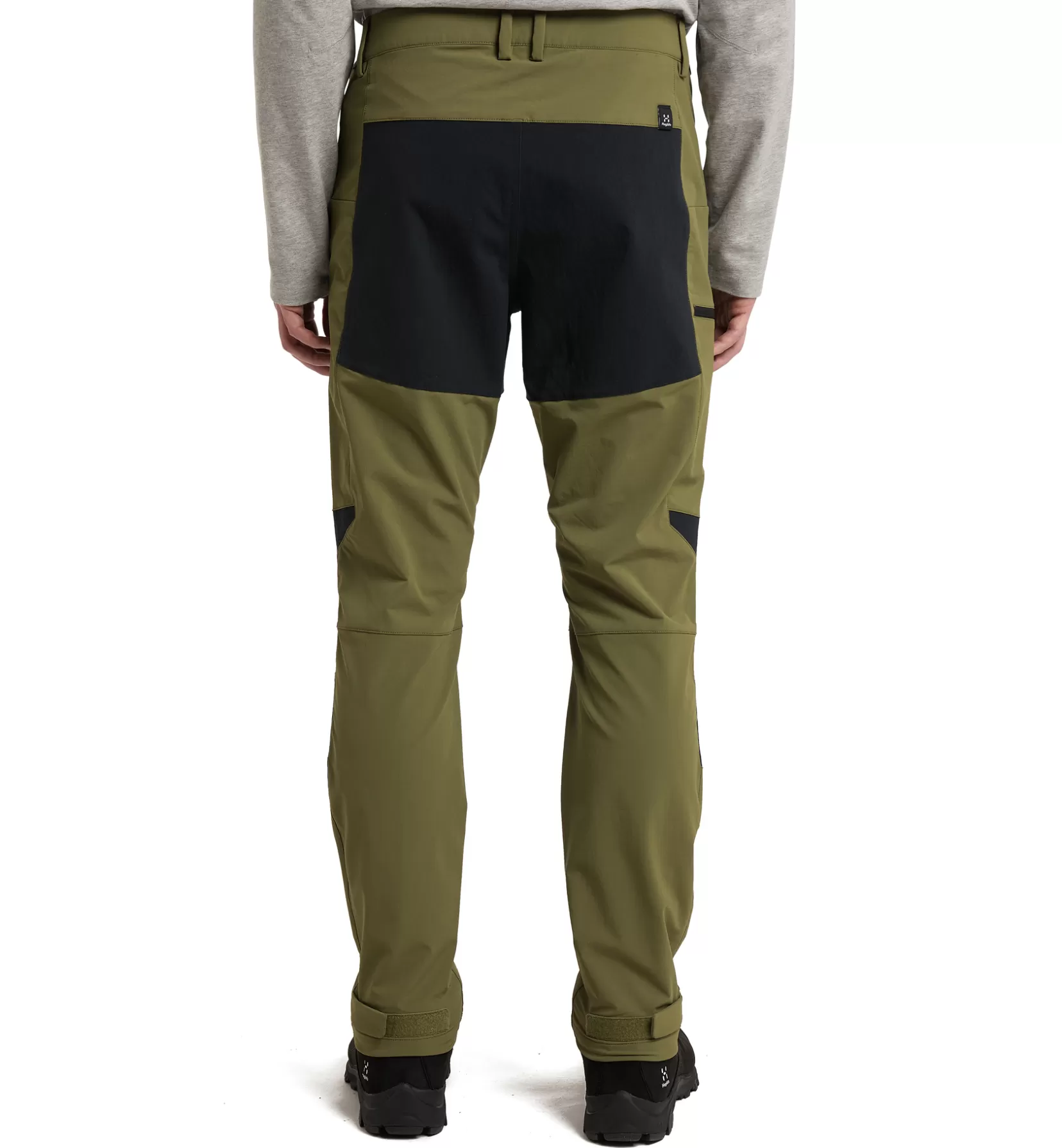 Cheap Haglöfs Mid Slim Pant Men Olive Green/True Black
