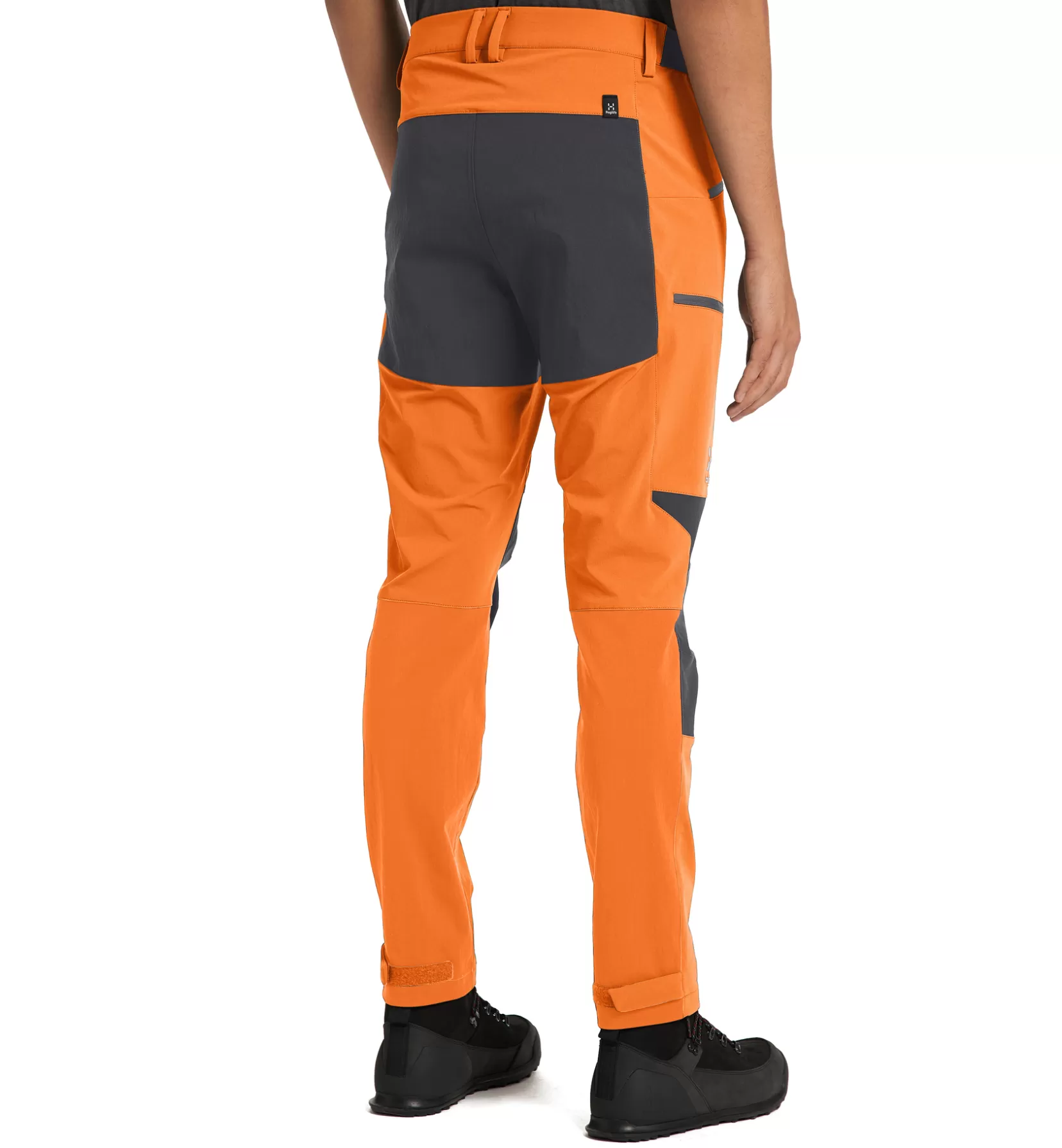 Cheap Haglöfs Mid Slim Pant Men Flame orange/Magnetite