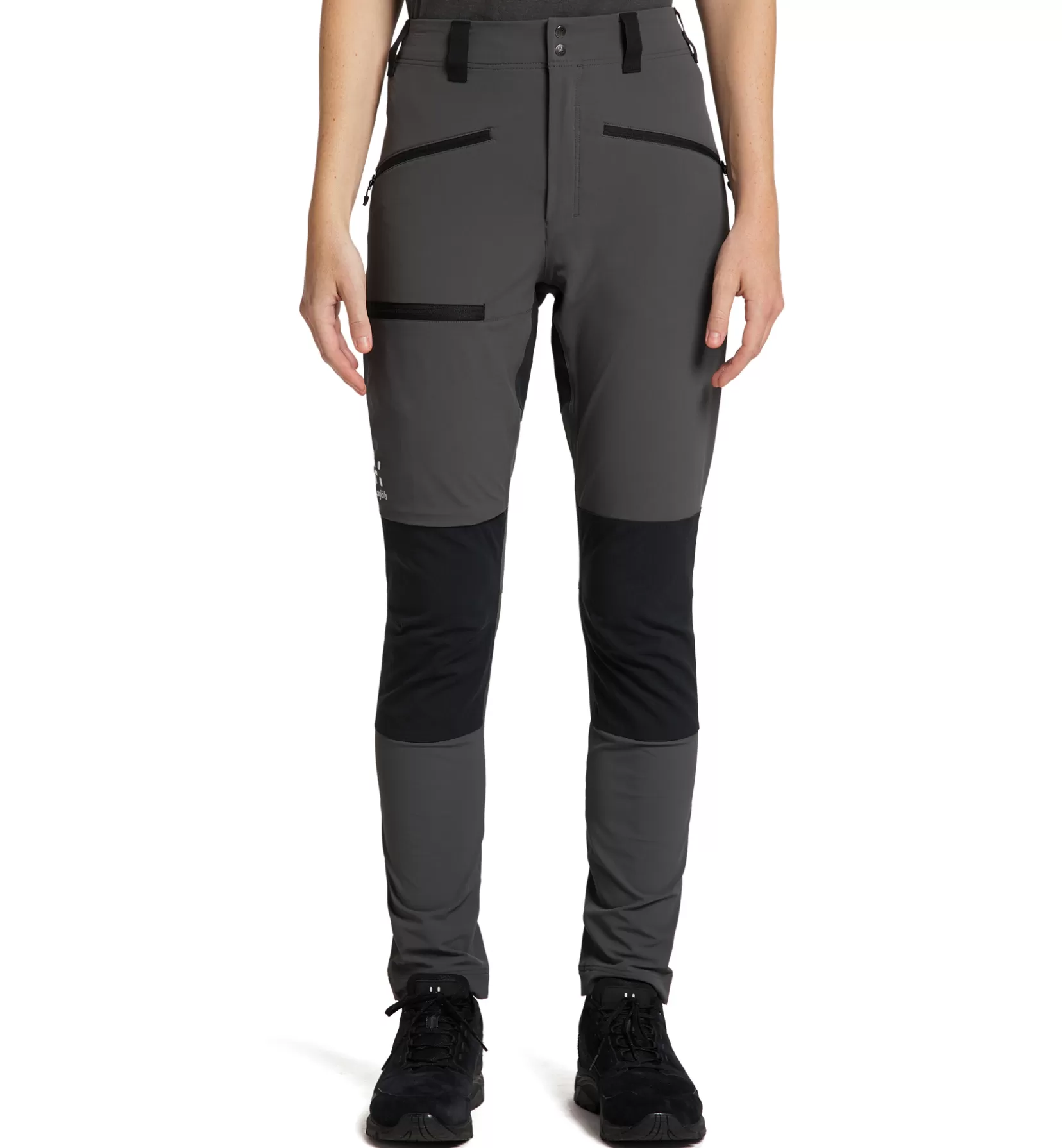 Clearance Haglöfs Mid Slim Pant Women Magnetite/True black
