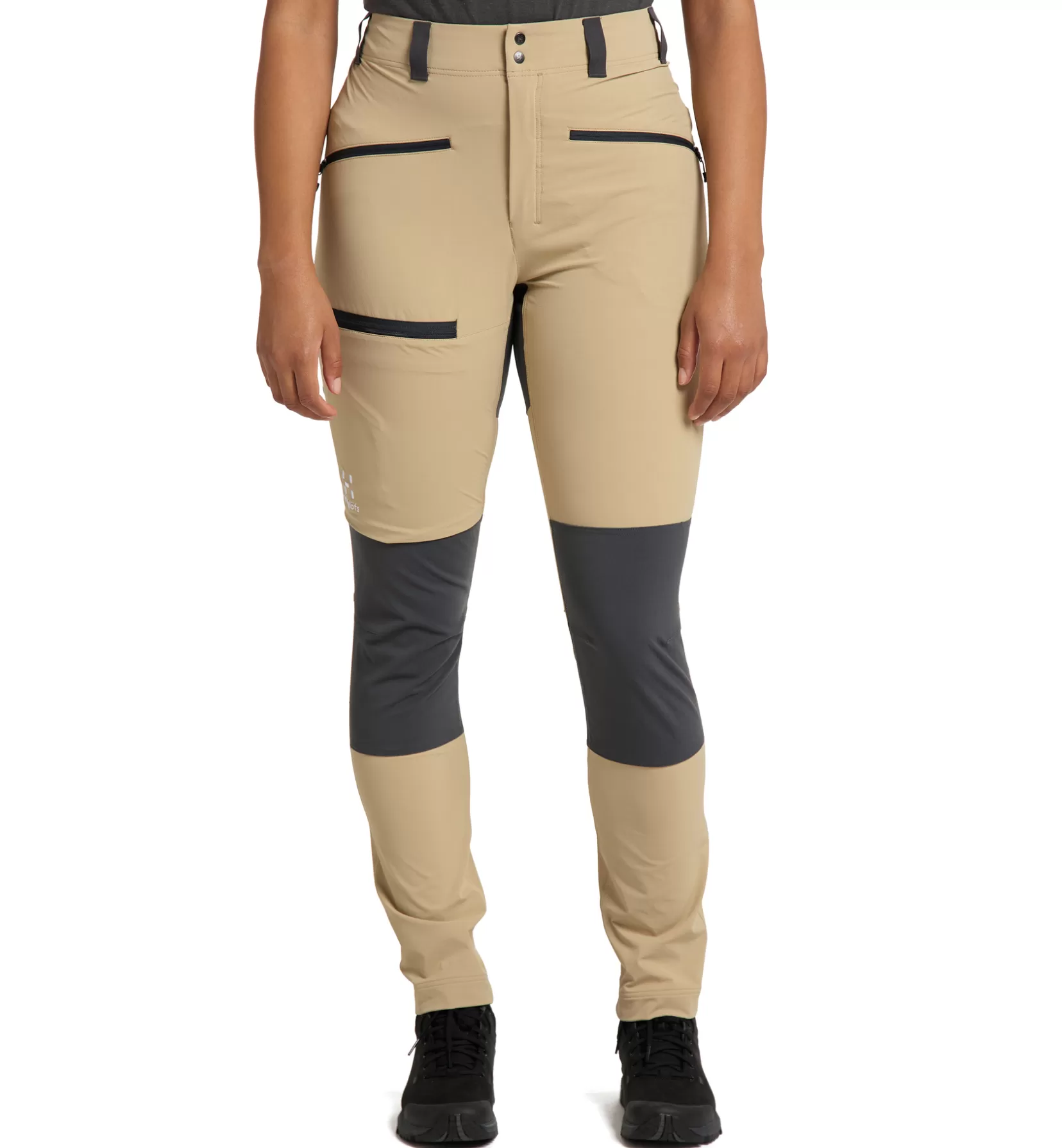 Outlet Haglöfs Mid Slim Pant Women Sand/Magnetite
