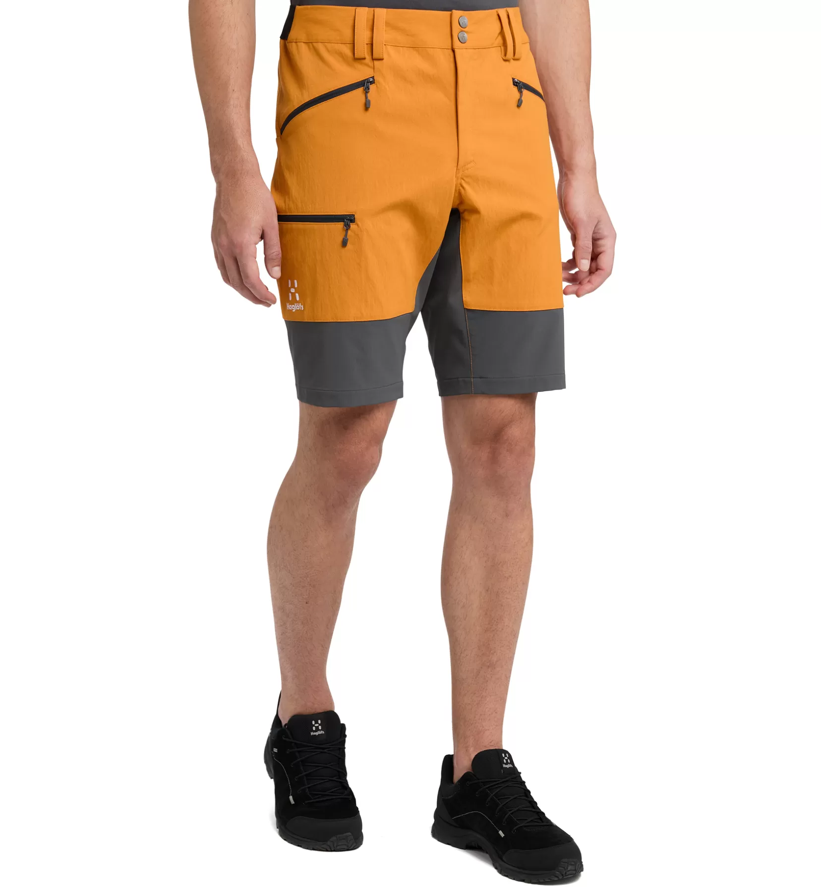 Discount Haglöfs Mid Slim Shorts Men Desert Yellow/Magnetite