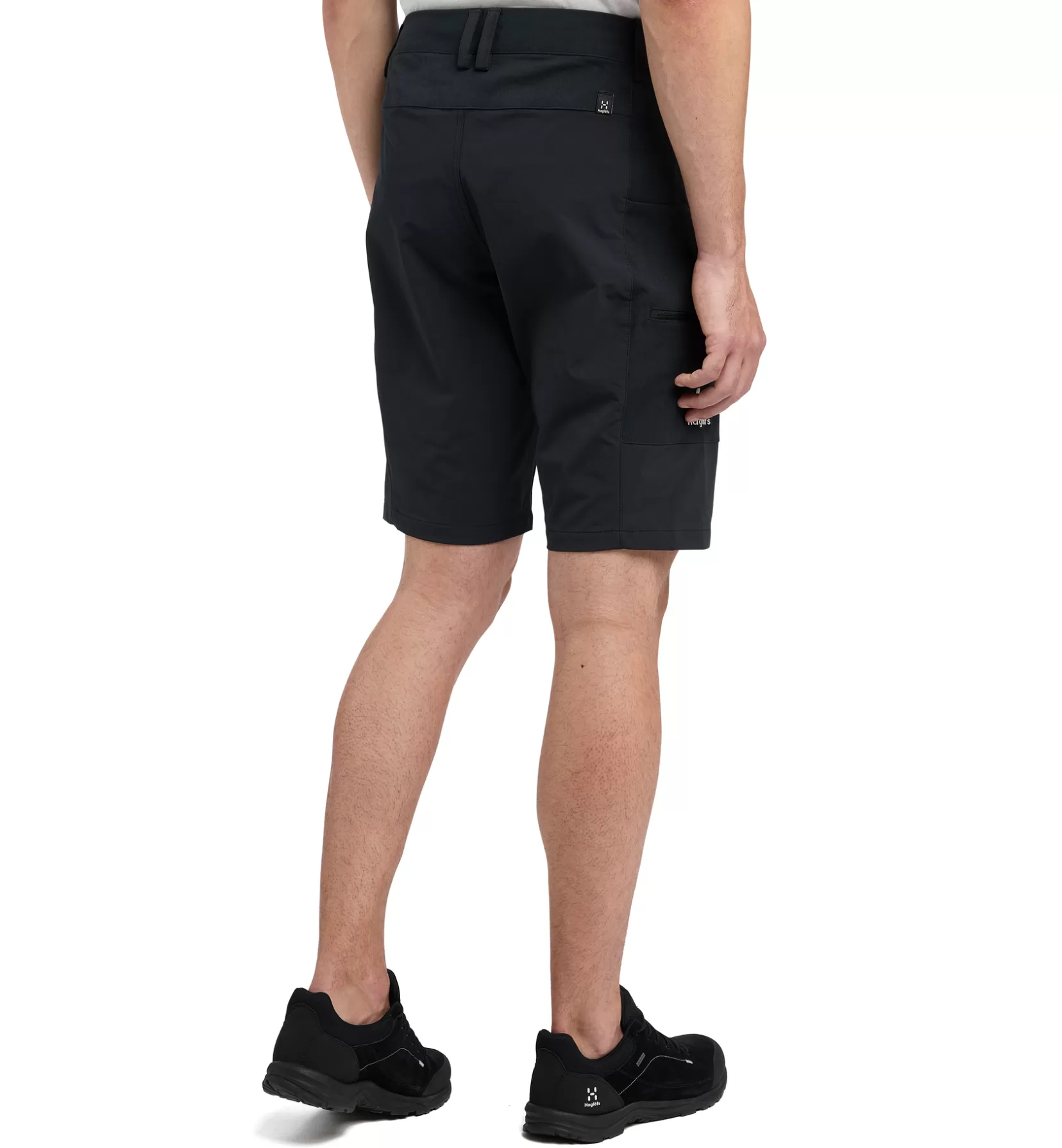 Cheap Haglöfs Mid Slim Shorts Men True Black